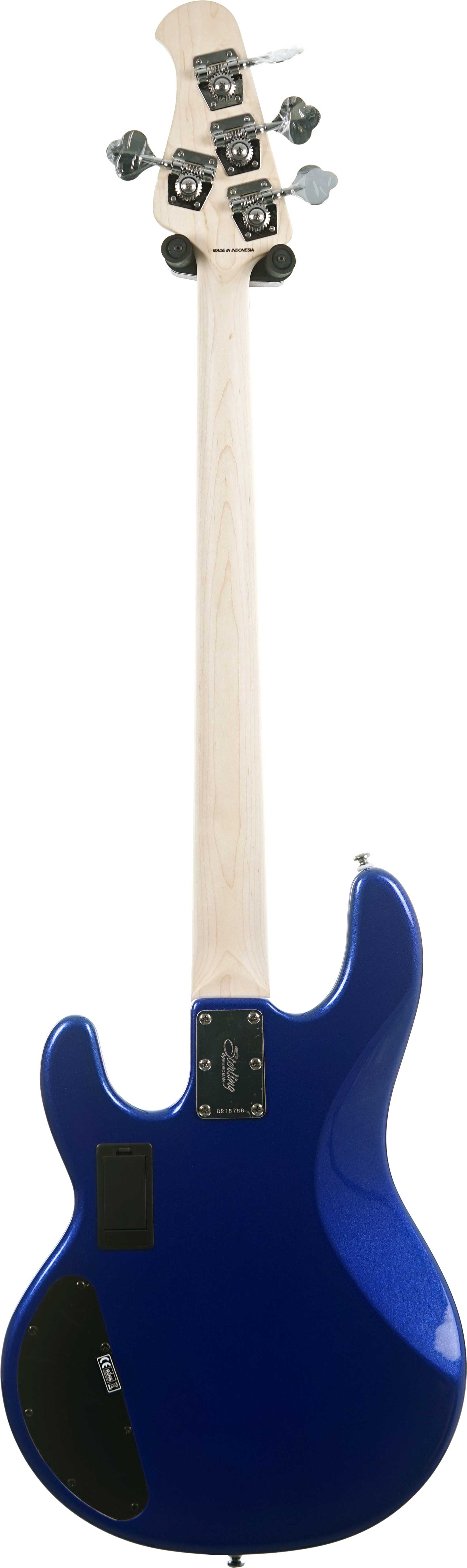 GUITARGUITAR Music Man Sterling SUB Series StingRay HH RAY4HH Cobra Blue