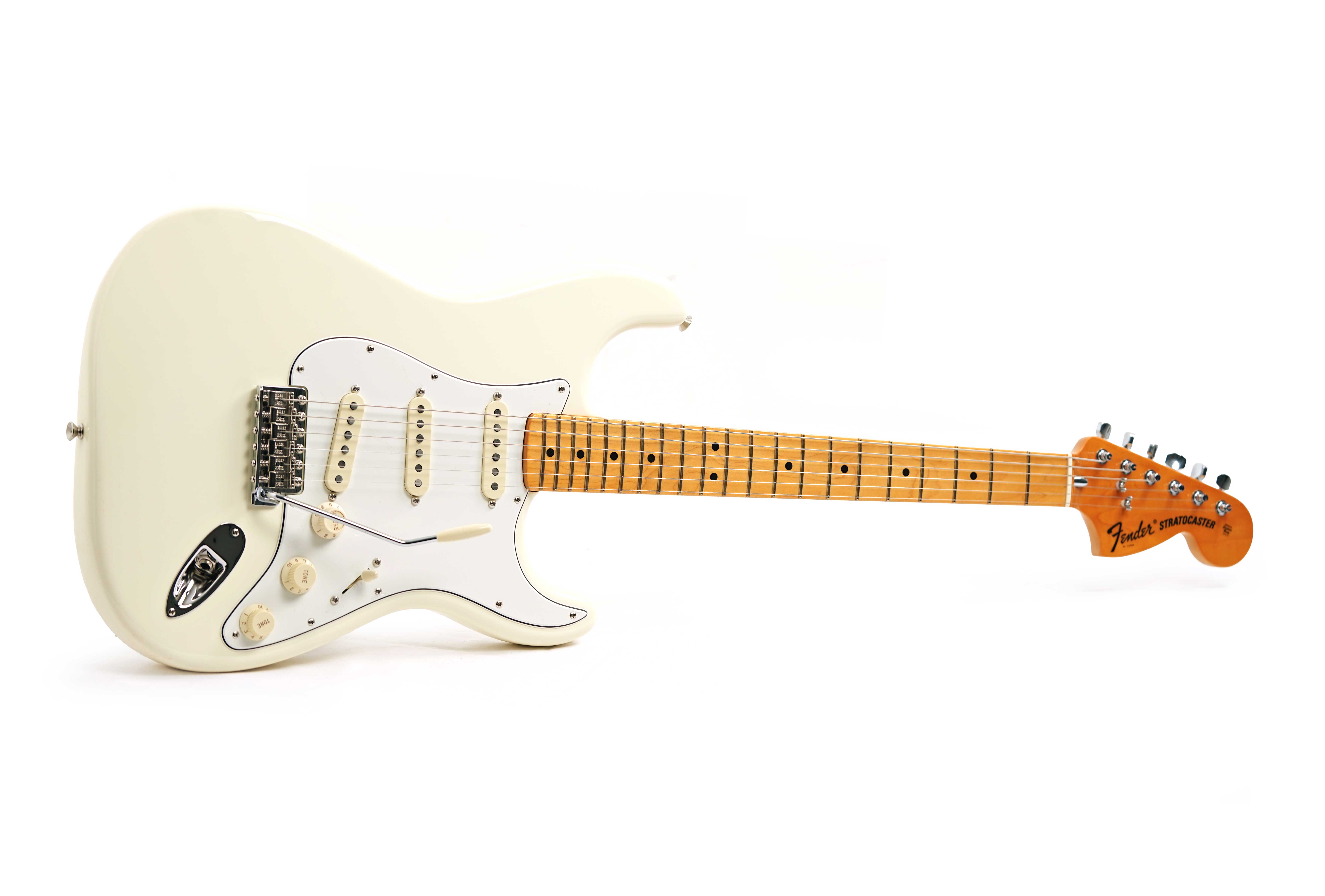 GUITARGUITAR Fender guitarguitar Exclusive American Vintage II 73 Stratocaster Maple Fingerboard Olympic White #V16455