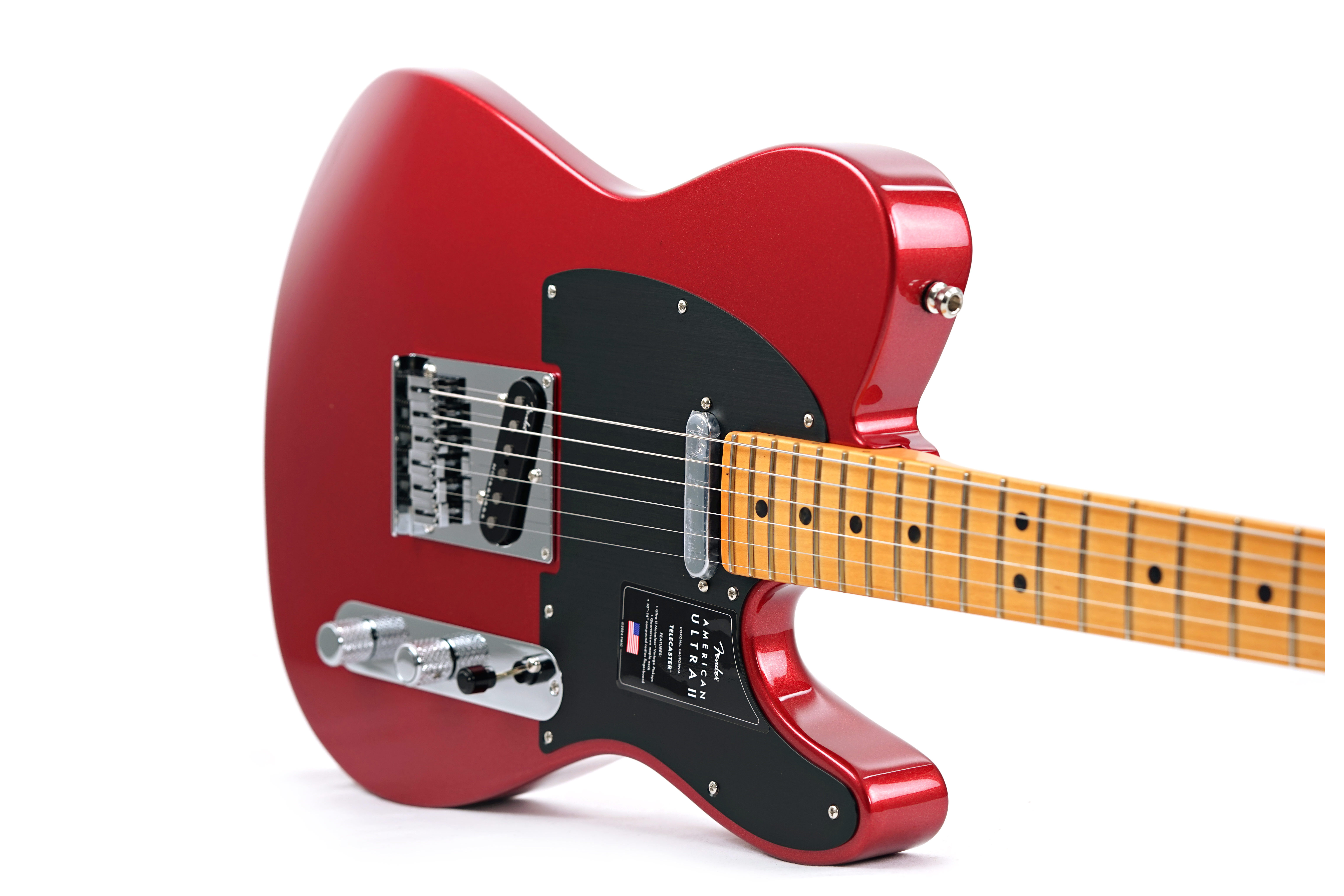 GUITARGUITAR Fender American Ultra II Telecaster Sinister Red Maple Fingerboard