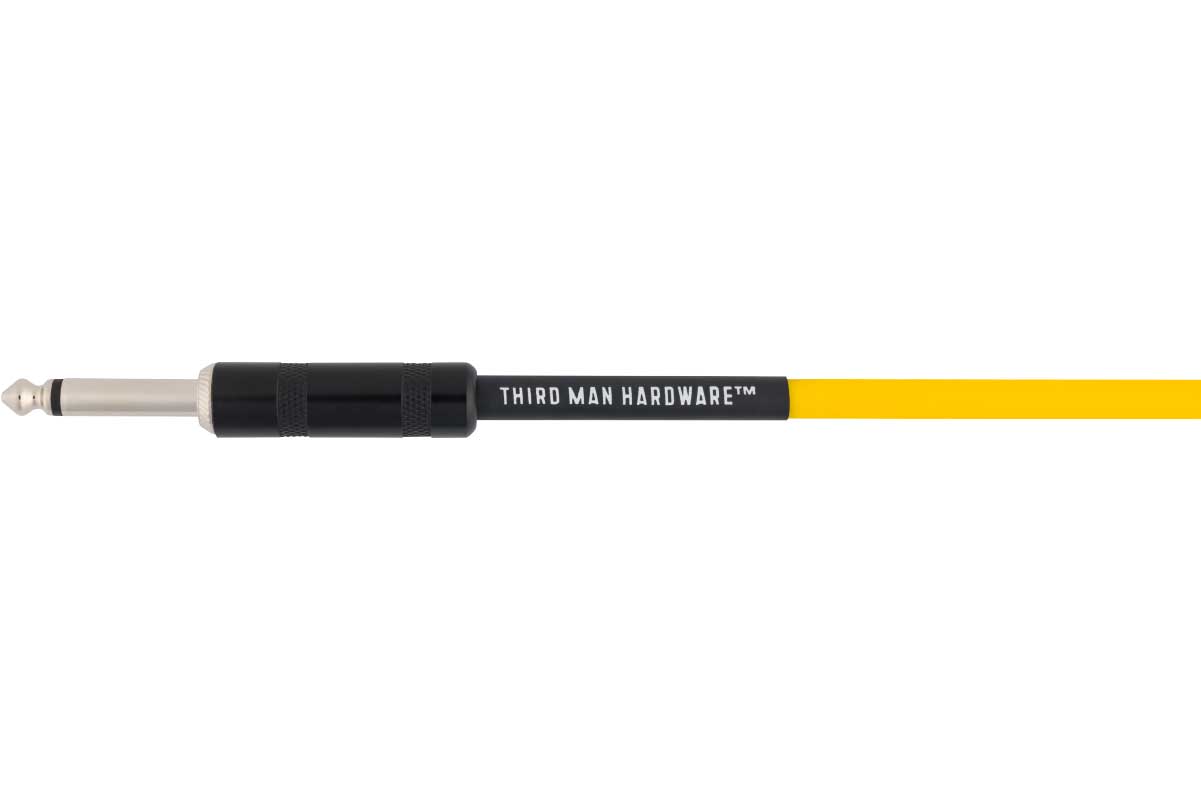GUITARGUITAR Fender X Third Man Hardware 30ft Yellow Coil Cable