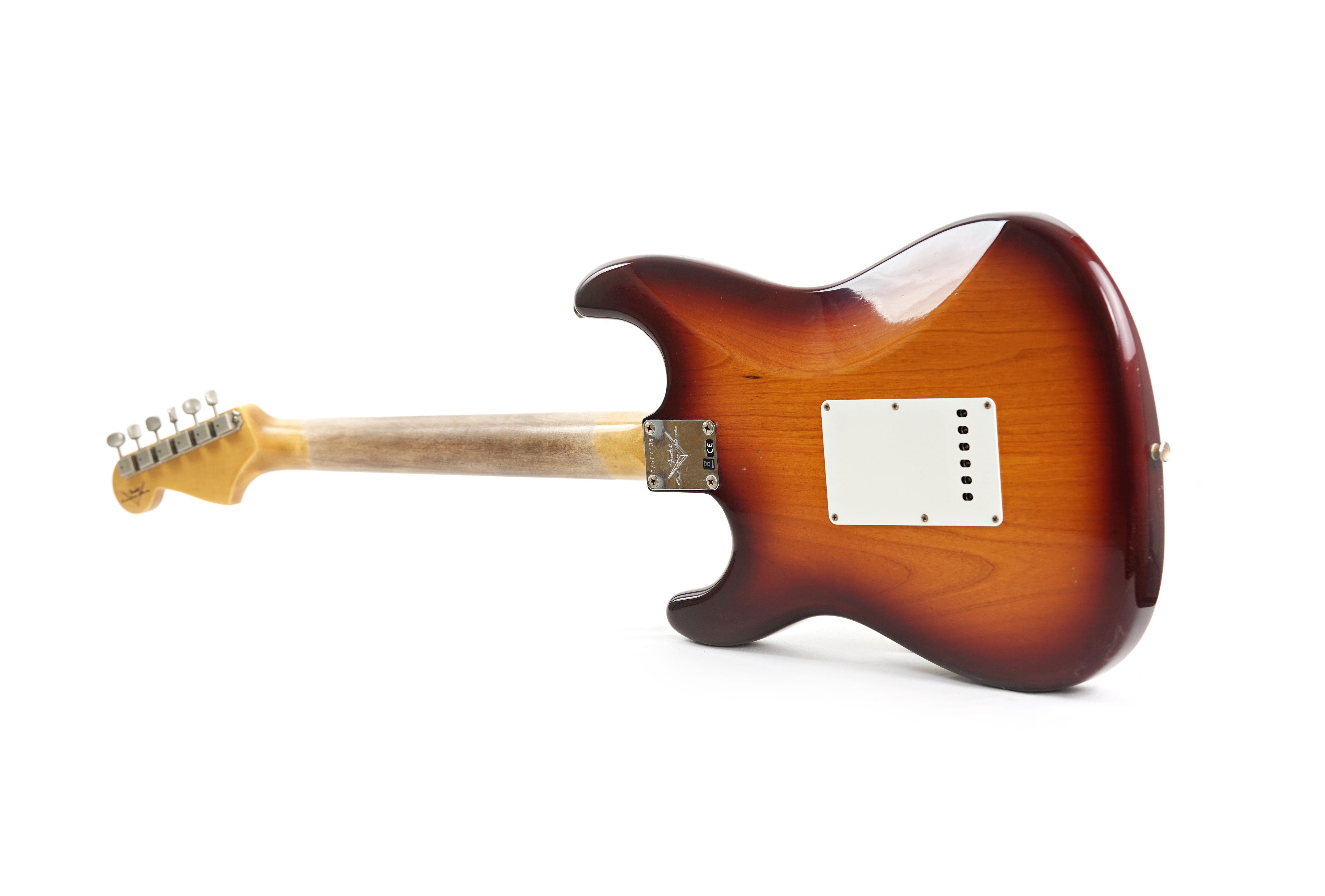 GUITARGUITAR Fender Custom Shop 1959 Collection Stratocaster Journeyman Relic Tobacco Burst Rosewood Fingerboard #CZ587036