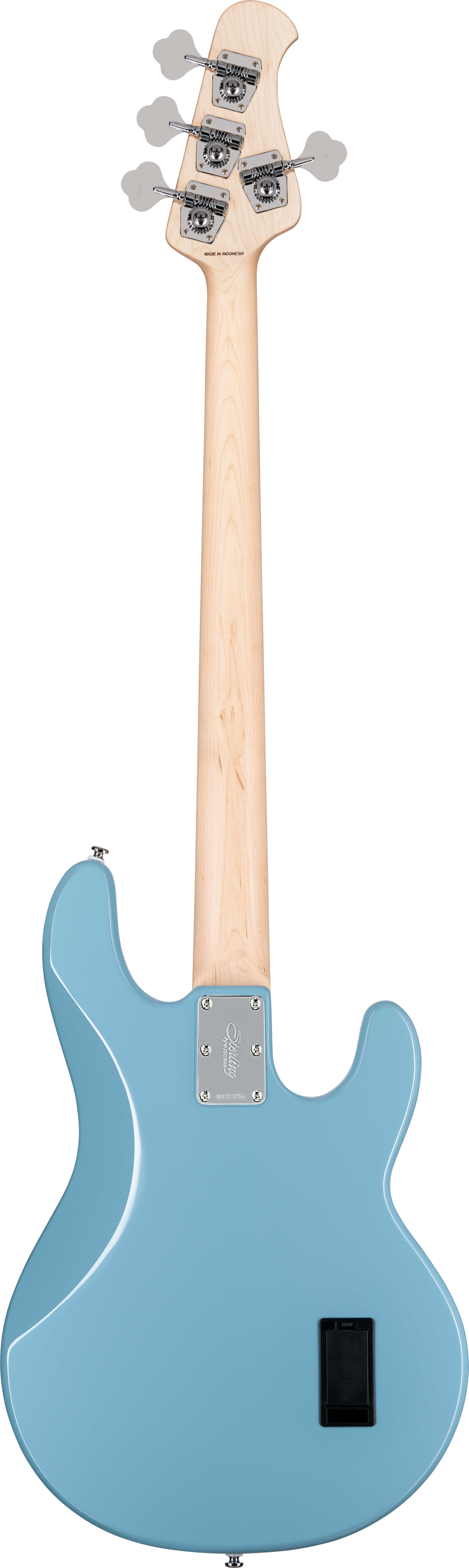 GUITARGUITAR Music Man Sterling SUB StingRay RAY4 Left Handed Chopper Blue