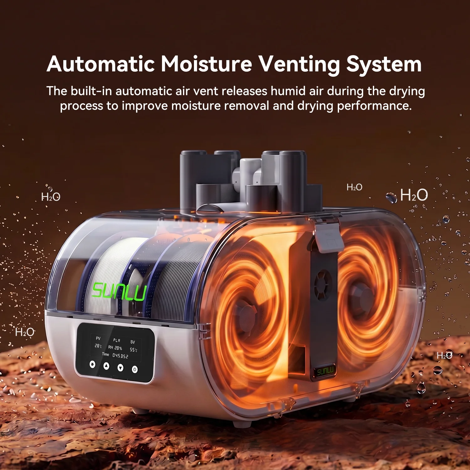 [Pre-sale] SUNLU AMS Lite Heater, AMS Lite Enclosure, Dual-airflow ensures perfect prints.Up to 70°C, supports PLA/PETG/ABS/ASA/PA