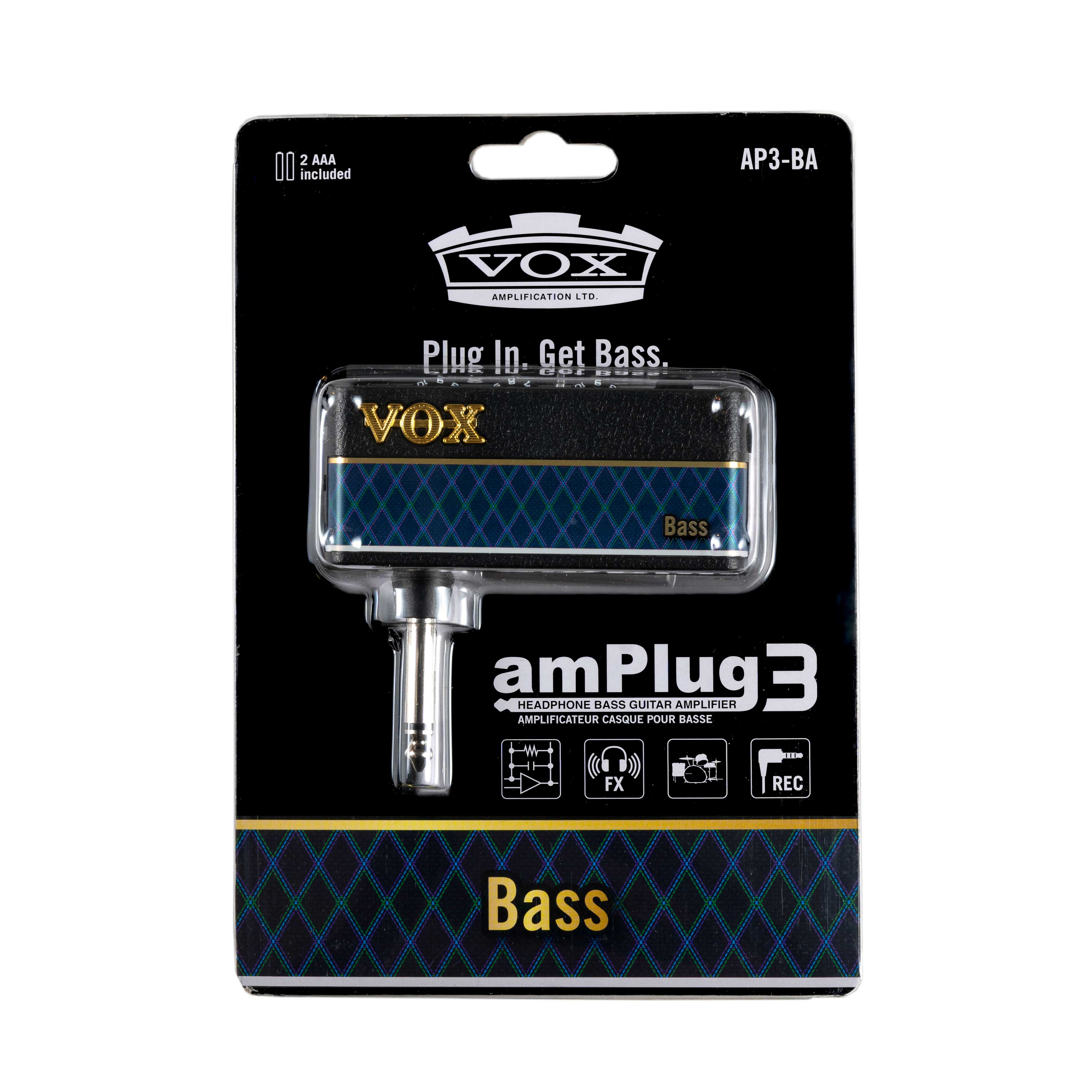 GUITARGUITAR Vox Amplug 3 Bass