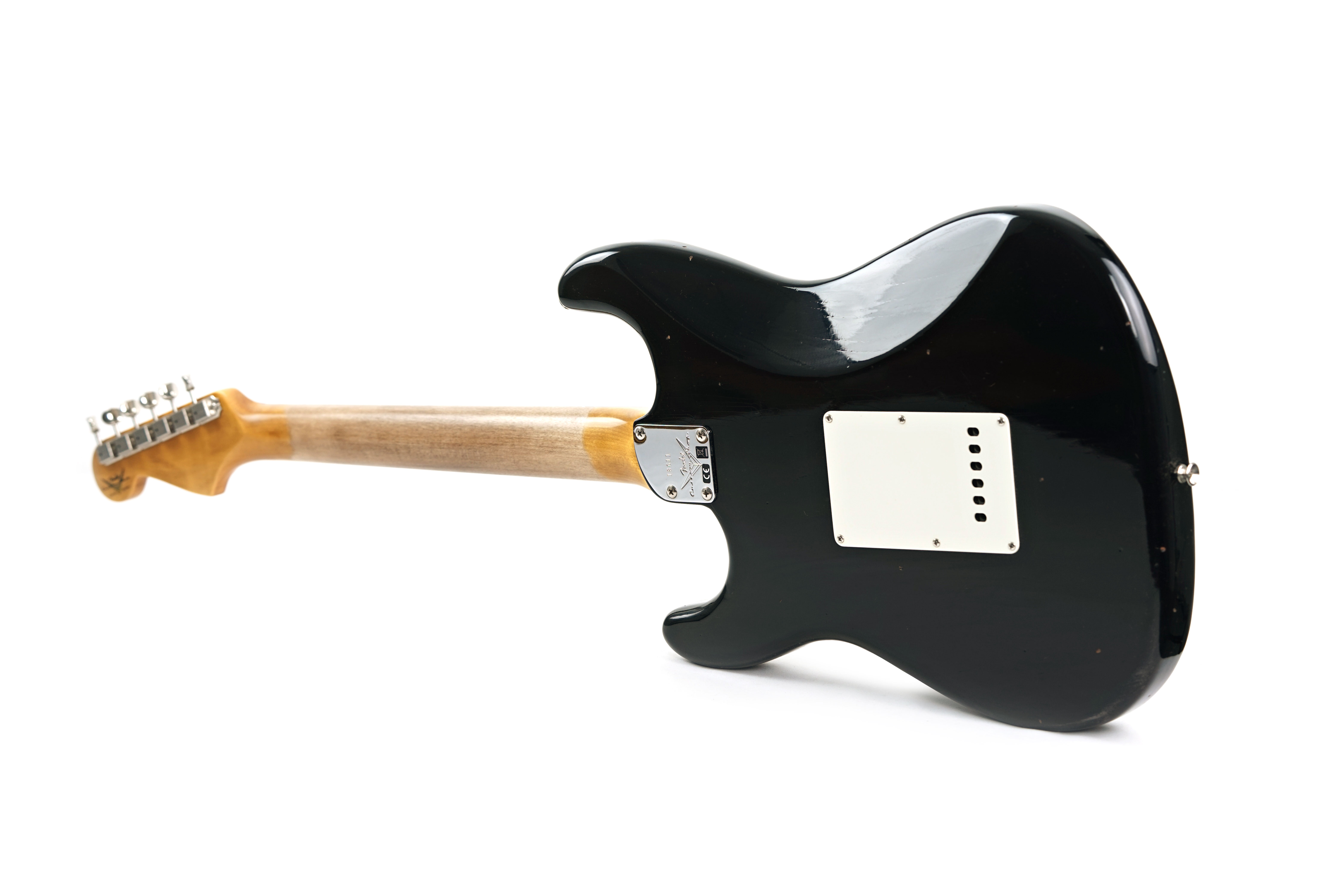 GUITARGUITAR Fender Custom Shop Limited Edition Roasted Stratocaster Journeyman Relic with Closet Classic Hardware Black #XN18611