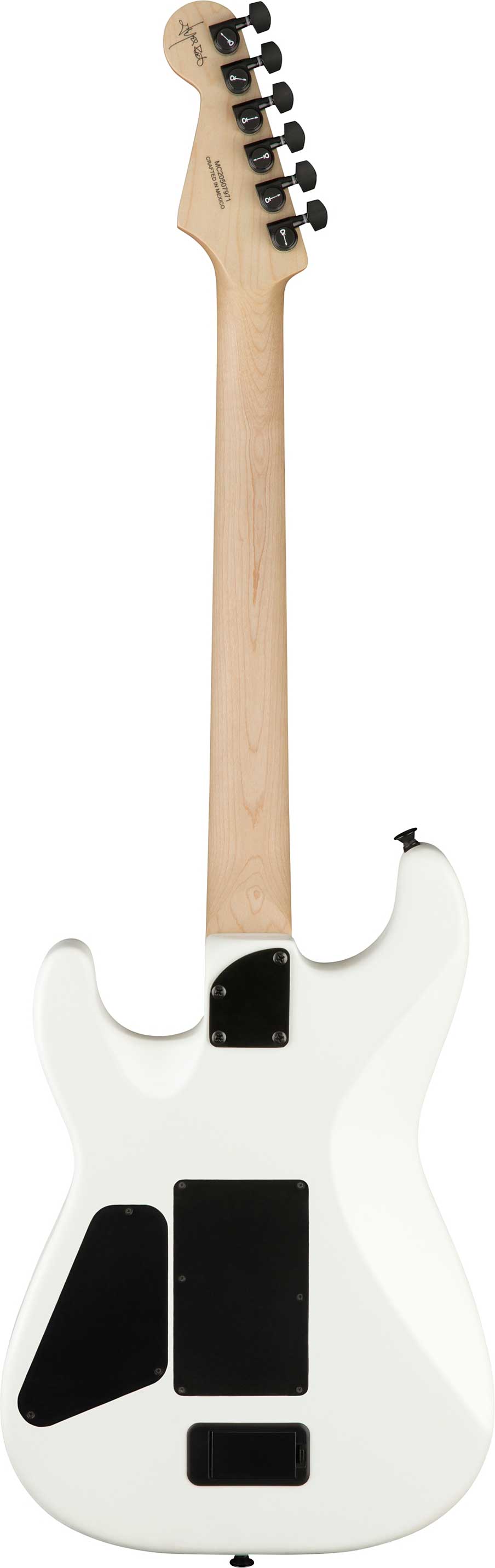 GUITARGUITAR Charvel Jim Root Signature Pro-Mod San Dimas Style 1 HH FR E Ebony Fingerboard Satin White