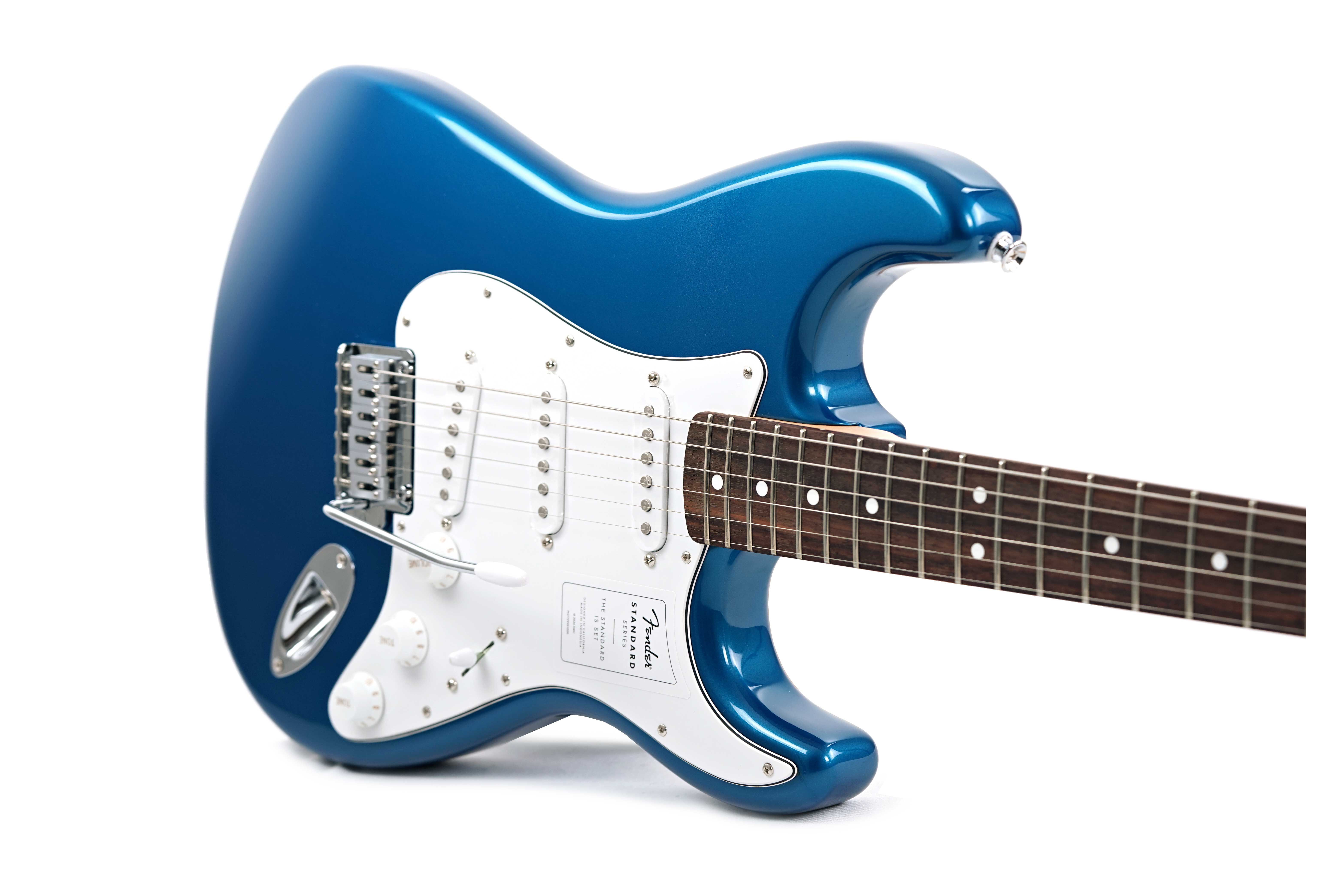 GUITARGUITAR Fender Standard Stratocaster Aqua Marine Metallic Indian Laurel Fingerboard