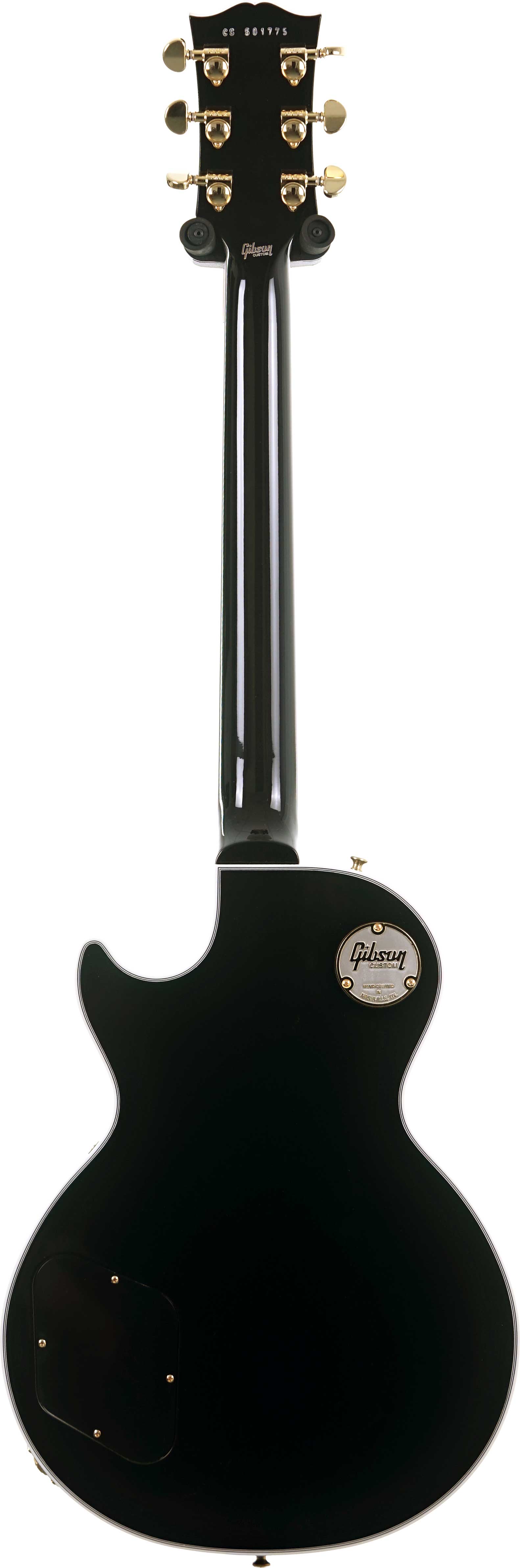 GUITARGUITAR Gibson Custom Shop Les Paul Custom Ebony Fingerboard Gloss #CS501775