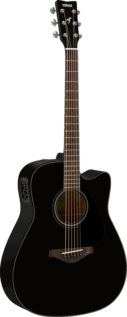 GUITARGUITAR Yamaha FGX800CII Black