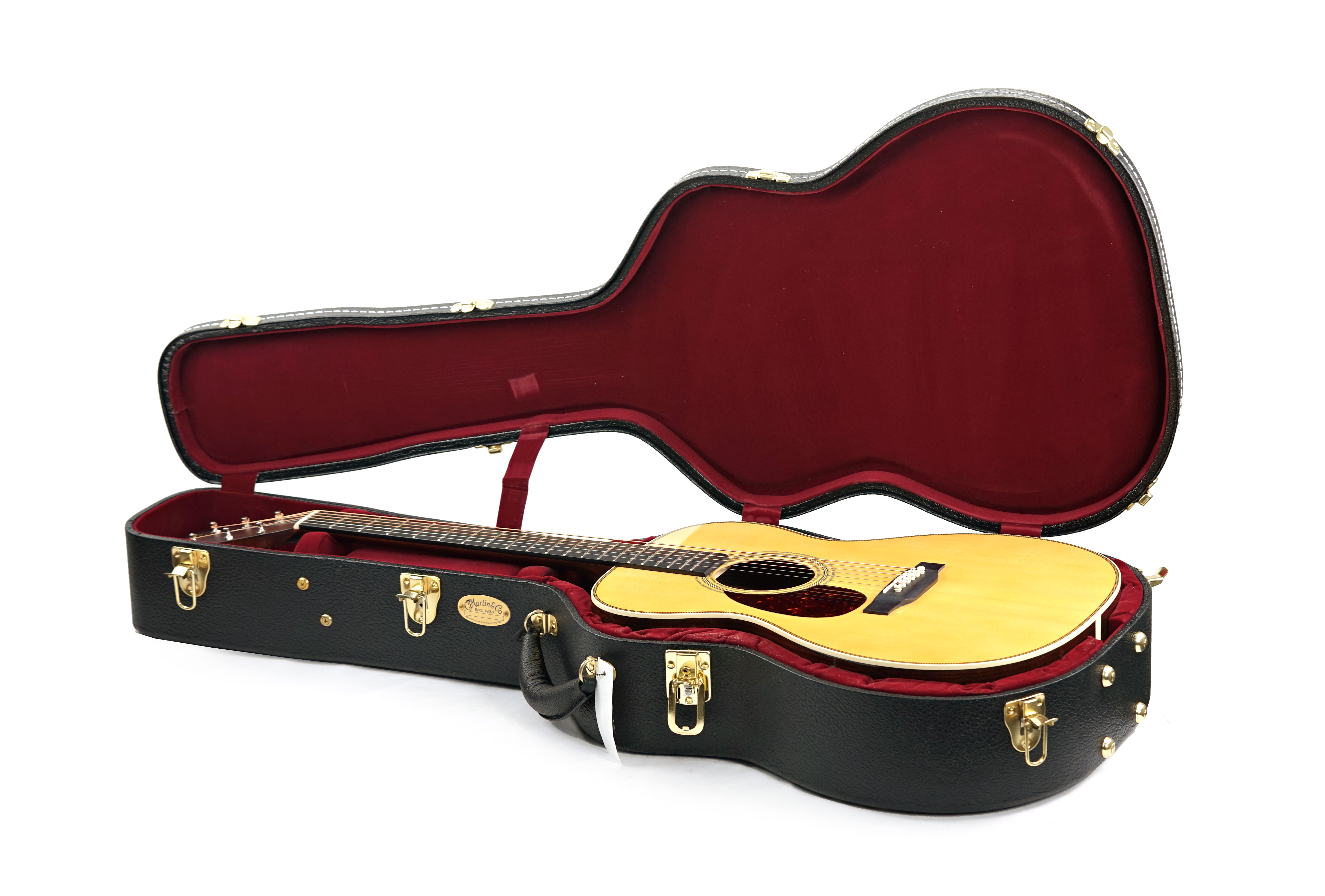 GUITARGUITAR Martin North Street Edition OM-28L Herringbone Wild Grain East Indian Rosewood Left Handed