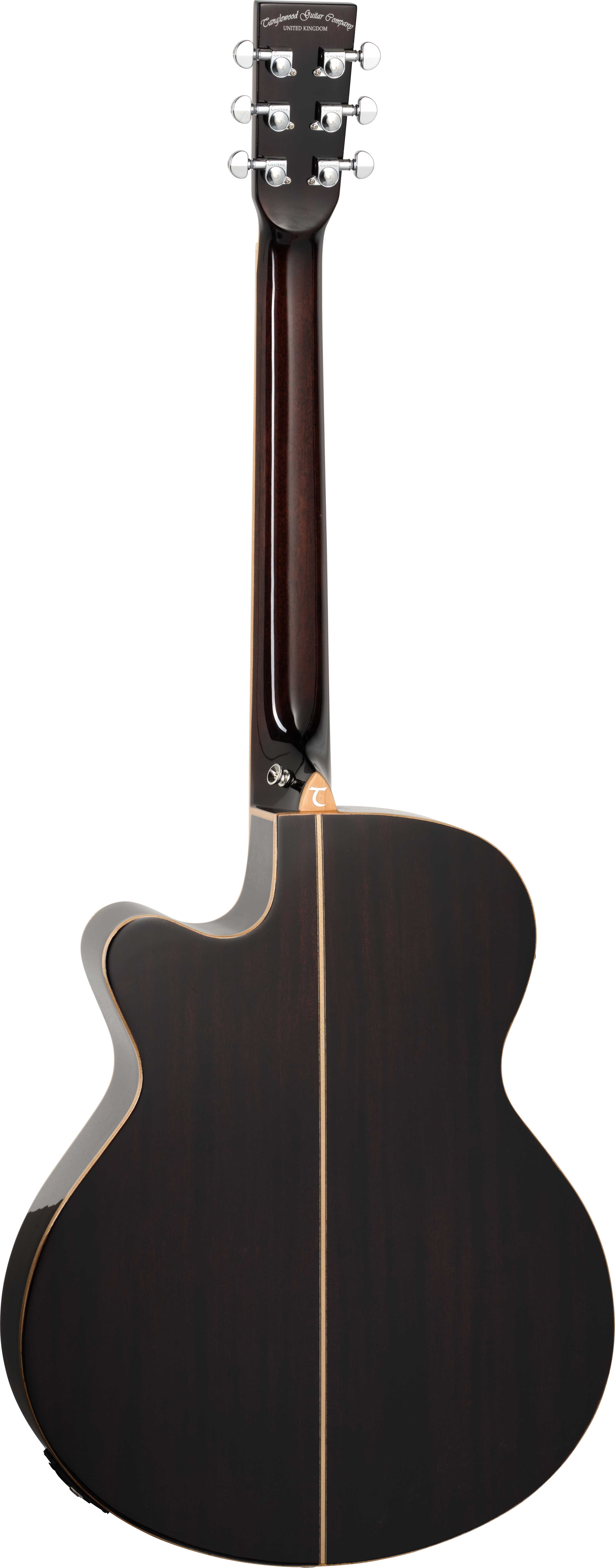 GUITARGUITAR Tanglewood TW4TLCEAVB Electro Acoustic Thinline Super Folk Autumn Vintage Gloss