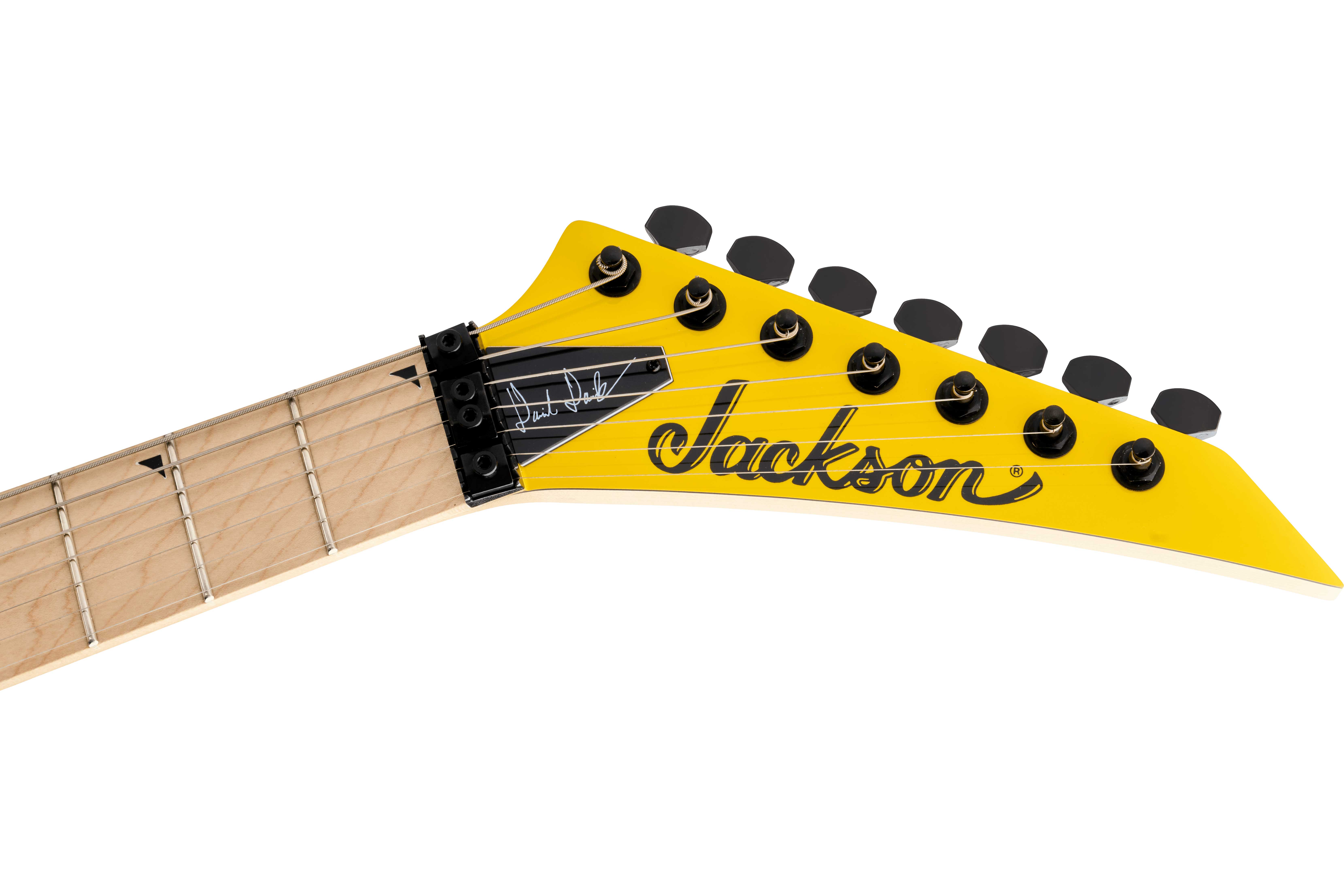 GUITARGUITAR Jackson Pro Series Dave Davidson Warrior 7 Ferrari Yellow