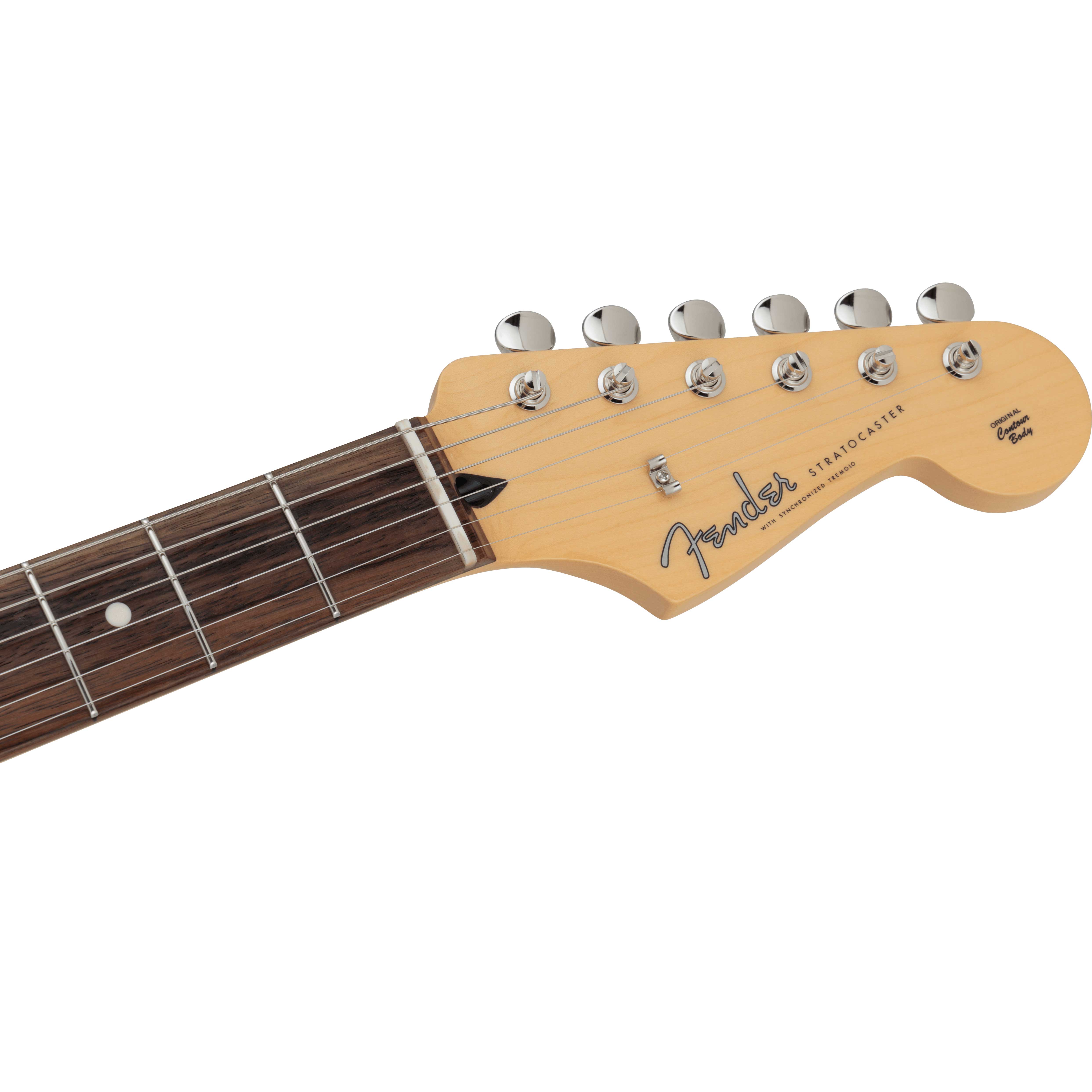 GUITARGUITAR Fender Made In Japan Hybrid II Stratocaster HSH Olympic Pearl Rosewood Fingerboard