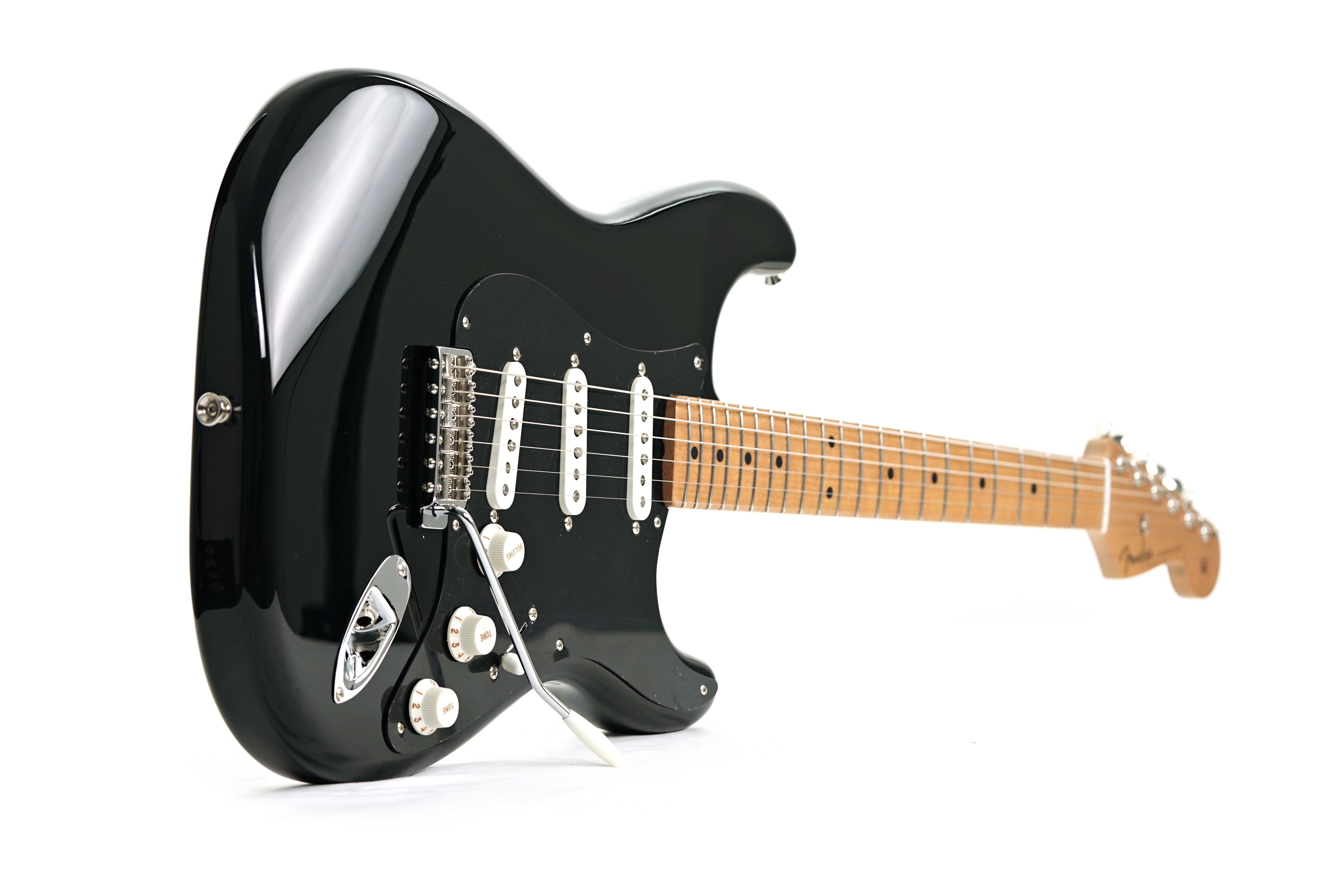 GUITARGUITAR Fender guitarguitar Exclusive Vintera II 50s Tribute Stratocaster Maple Fingerboard Black