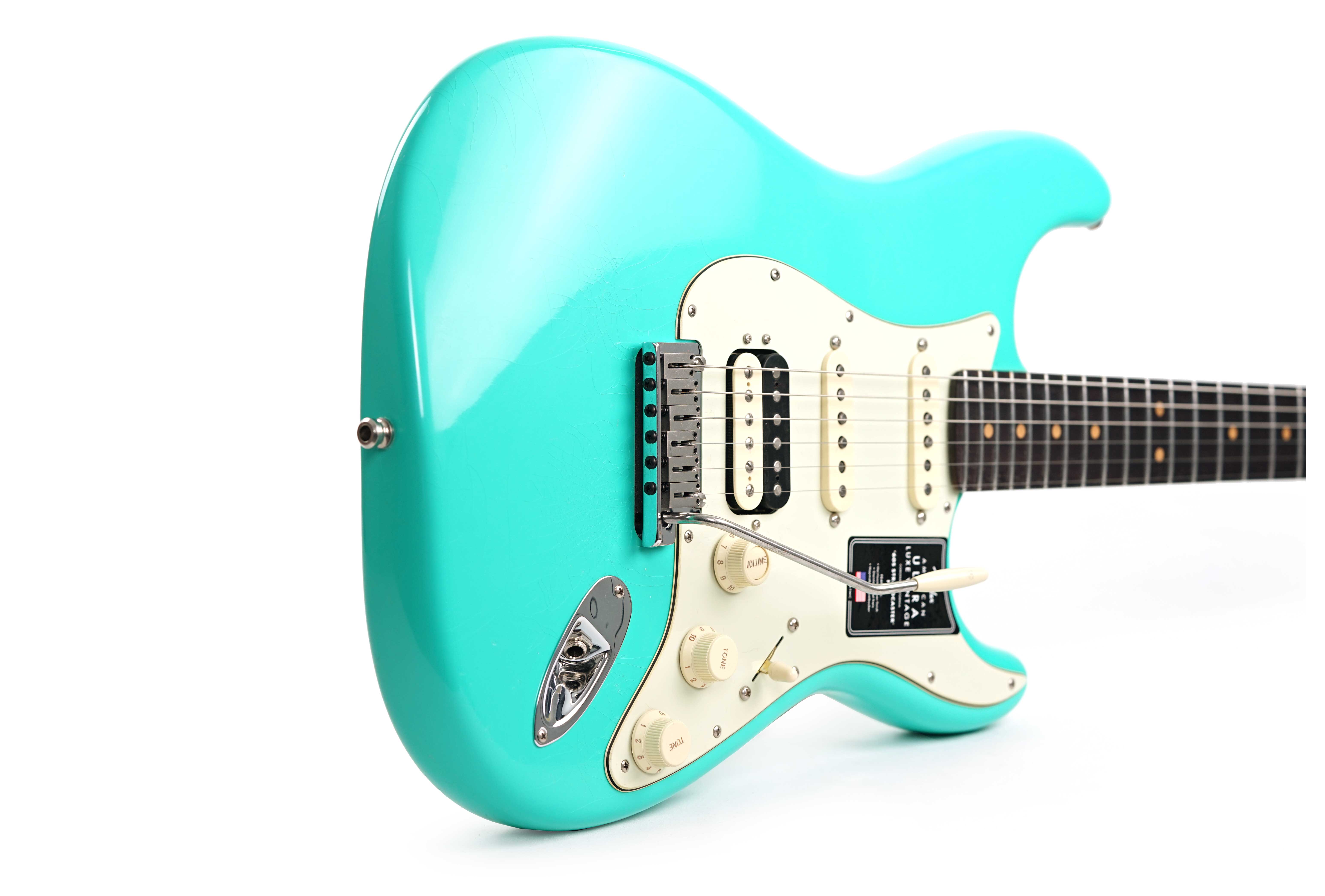GUITARGUITAR Fender Ultra Luxe Vintage 60s Stratocaster HSS Sea Foam Green #US25006440