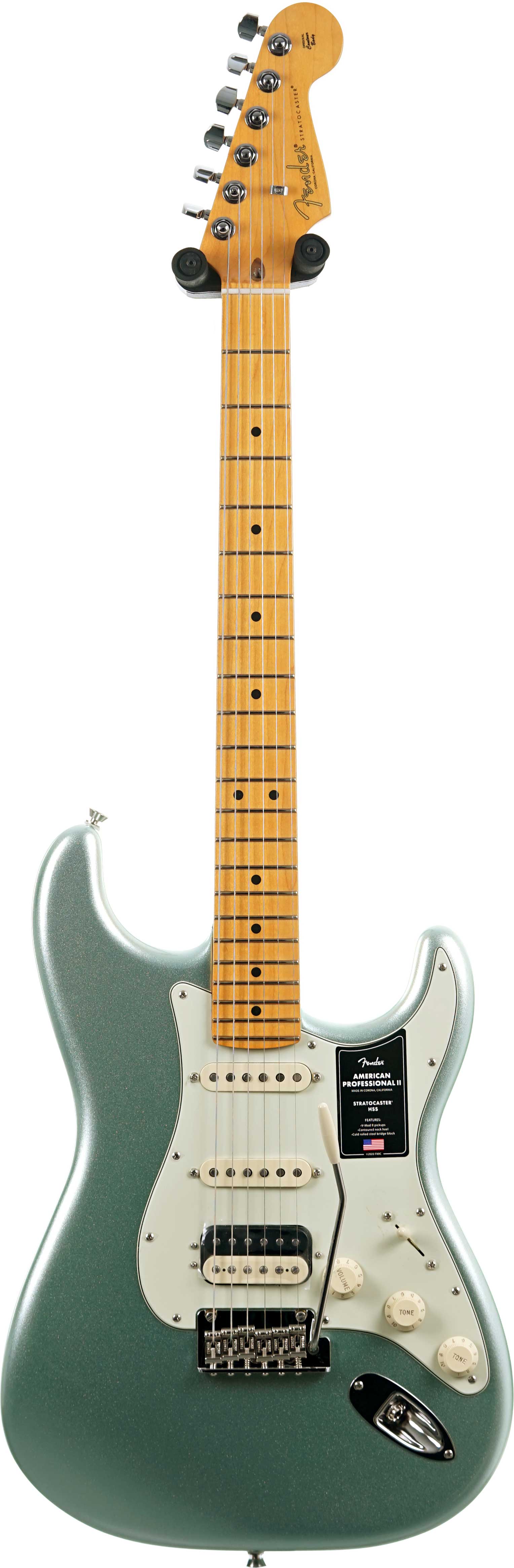 GUITARGUITAR Fender American Professional II Stratocaster HSS Mystic Surf Green Maple Fingerboard #US240045902