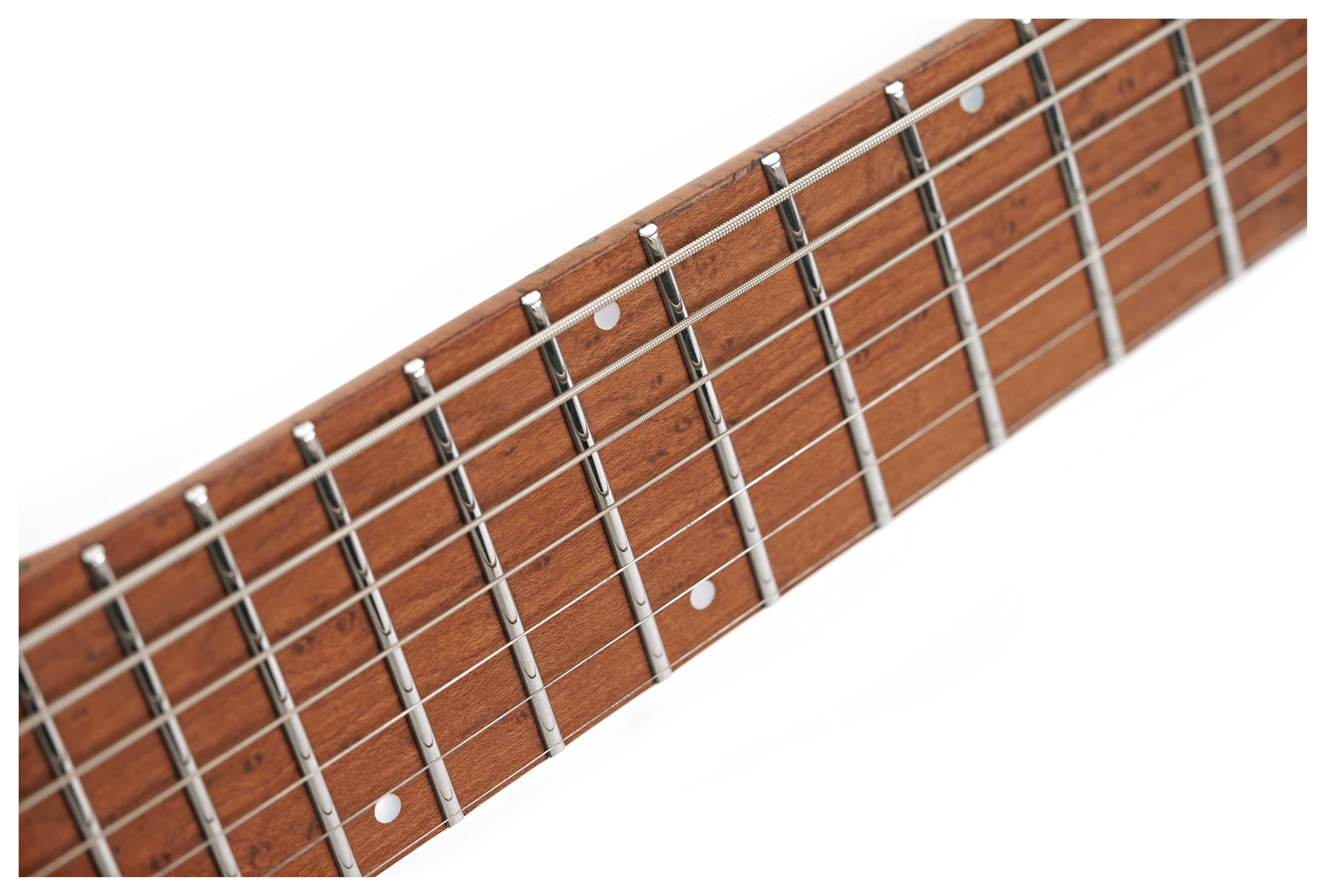 GUITARGUITAR Ibanez Q547PB Q Series 7 String Poplar Burl Cosmic Blue Low Gloss