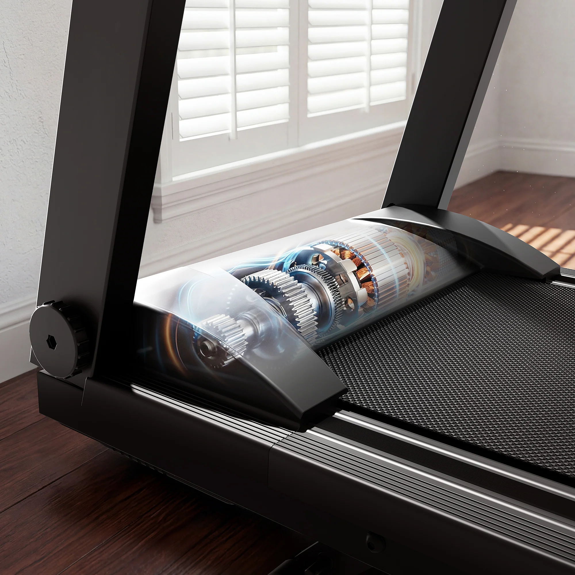 DeerRun A1 Pro Smart Foldable Treadmill with AI Coach
