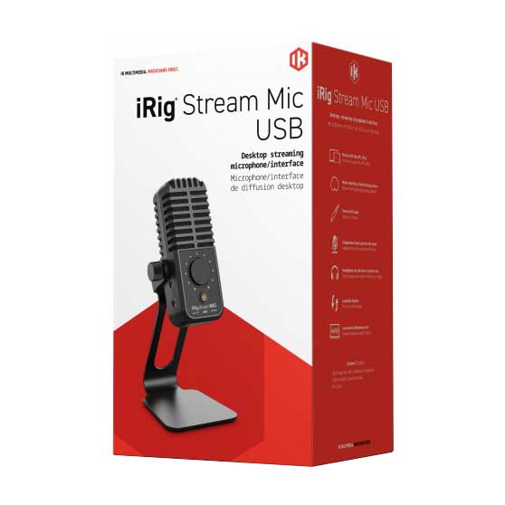GUITARGUITAR IK Multimedia iRig Stream Mic USB