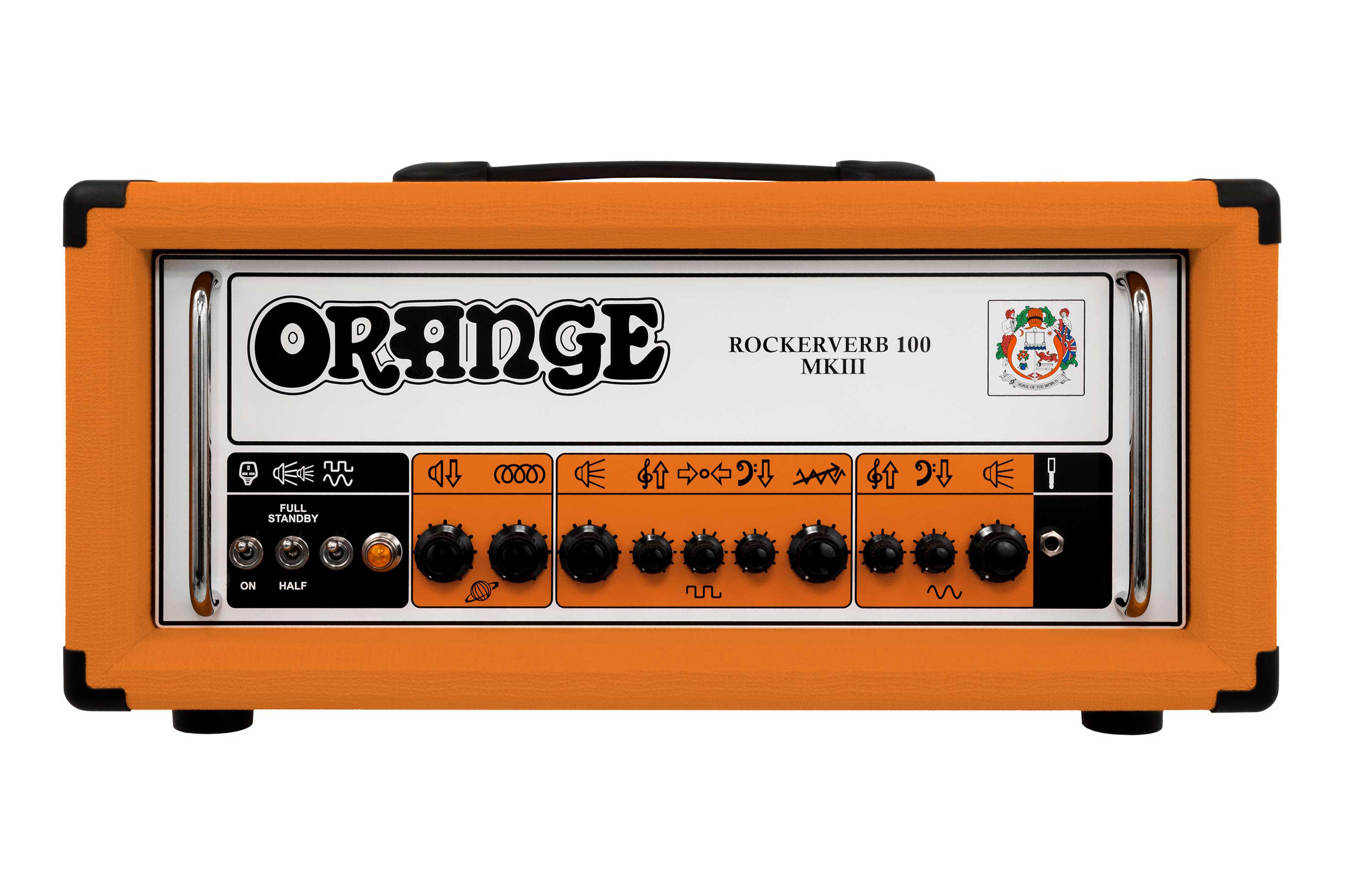 GUITARGUITAR Orange Rockerverb 100H MKIII Valve Amp Head (Ex-Demo) #03904-0524