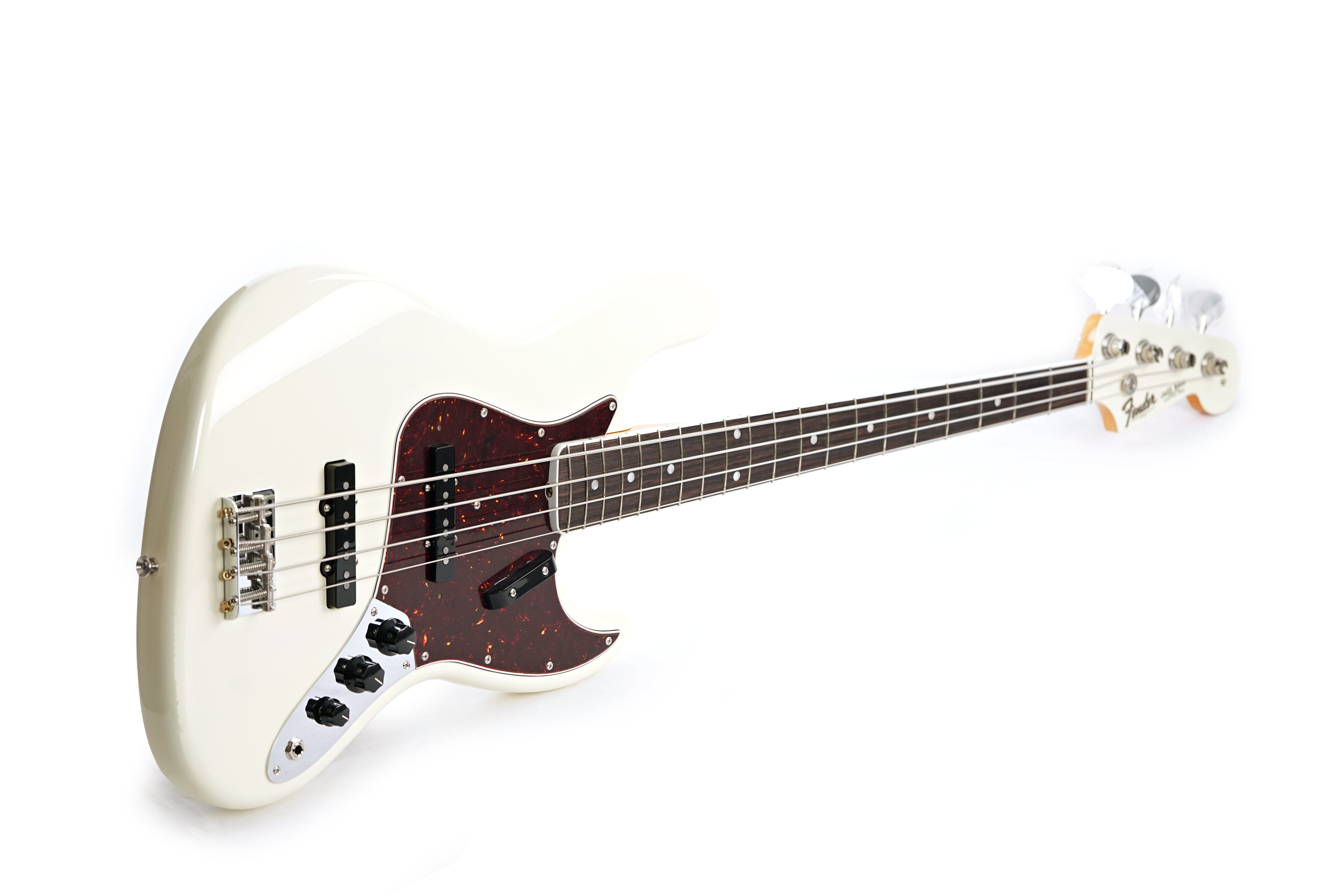 GUITARGUITAR Fender American Vintage II 66 Jazz Bass Rosewood Fingerboard Olympic White (Ex-Demo) #V2327990