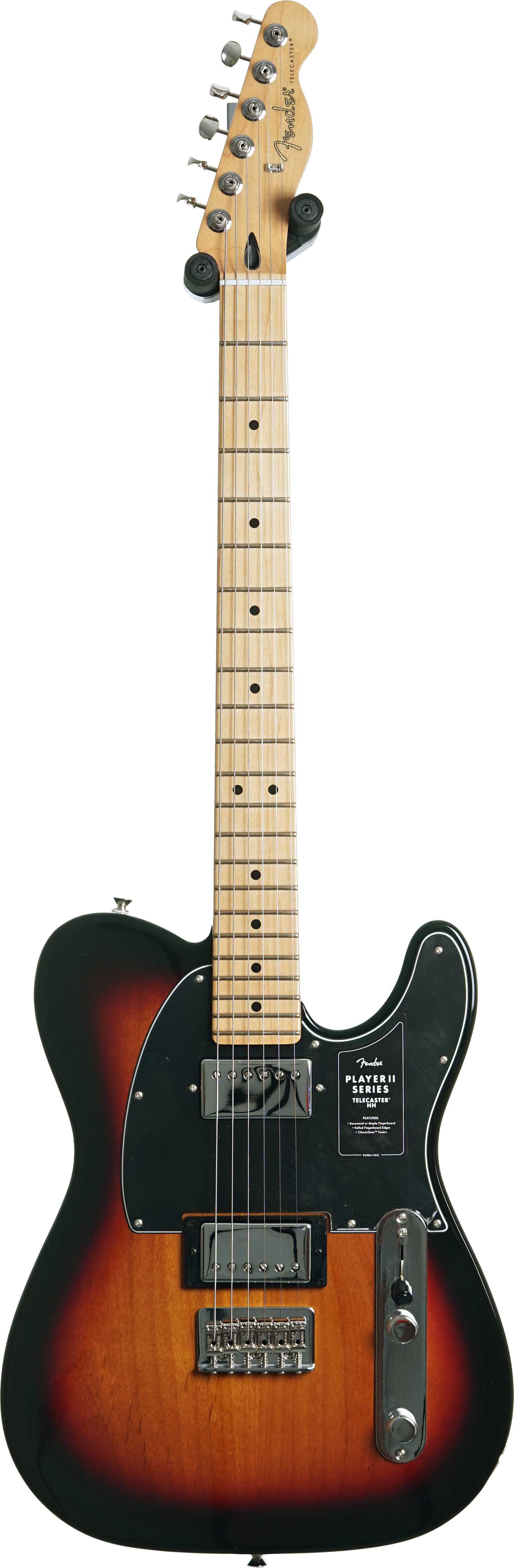 GUITARGUITAR Fender Player II Telecaster HH 3 Colour Sunburst Maple Fingerboard