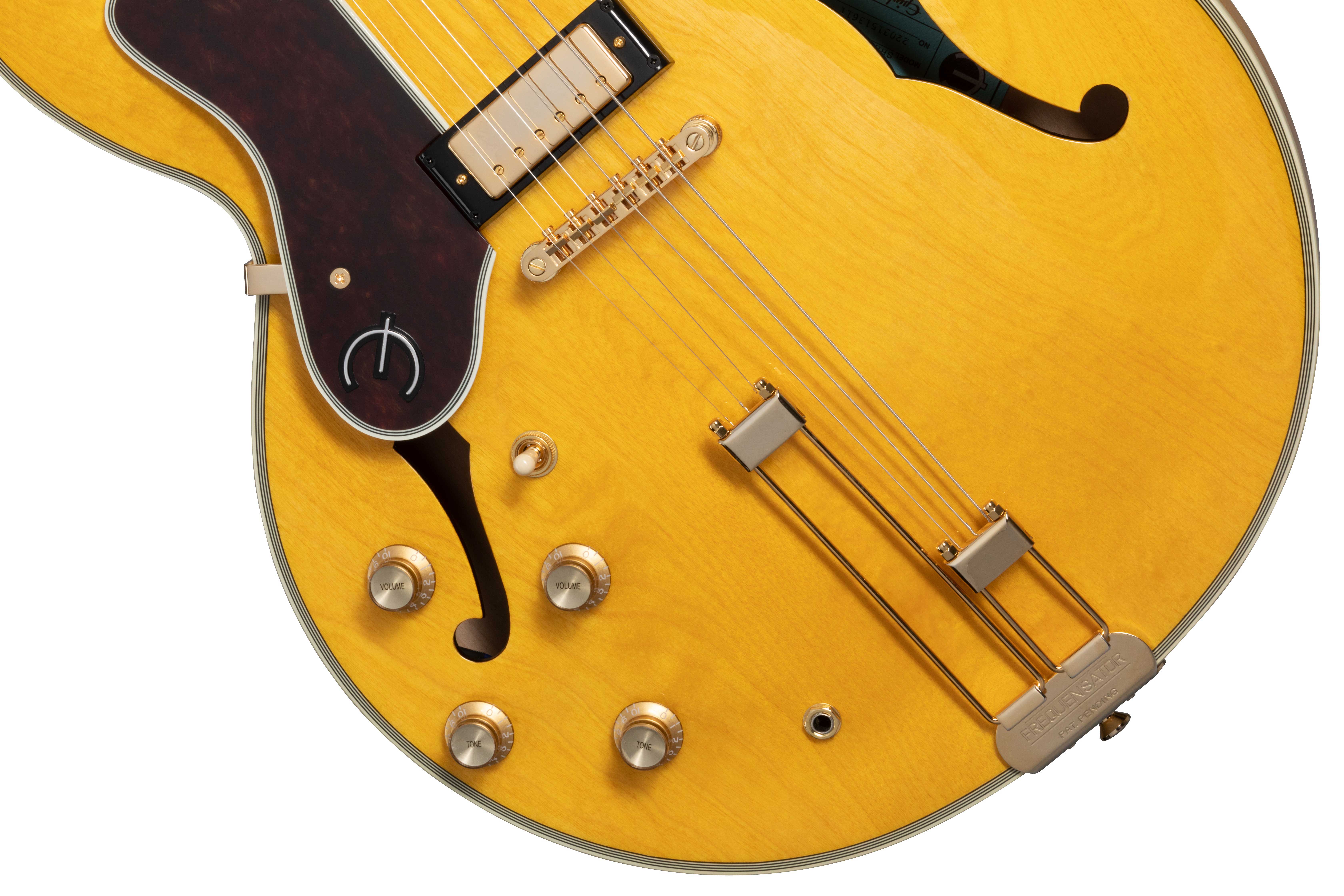 GUITARGUITAR Epiphone Sheraton Natural Left Handed
