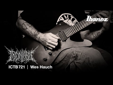 GUITARGUITAR Ibanez ICTB721 Iceman Iron Label Limited Edition Black Flat 7-String