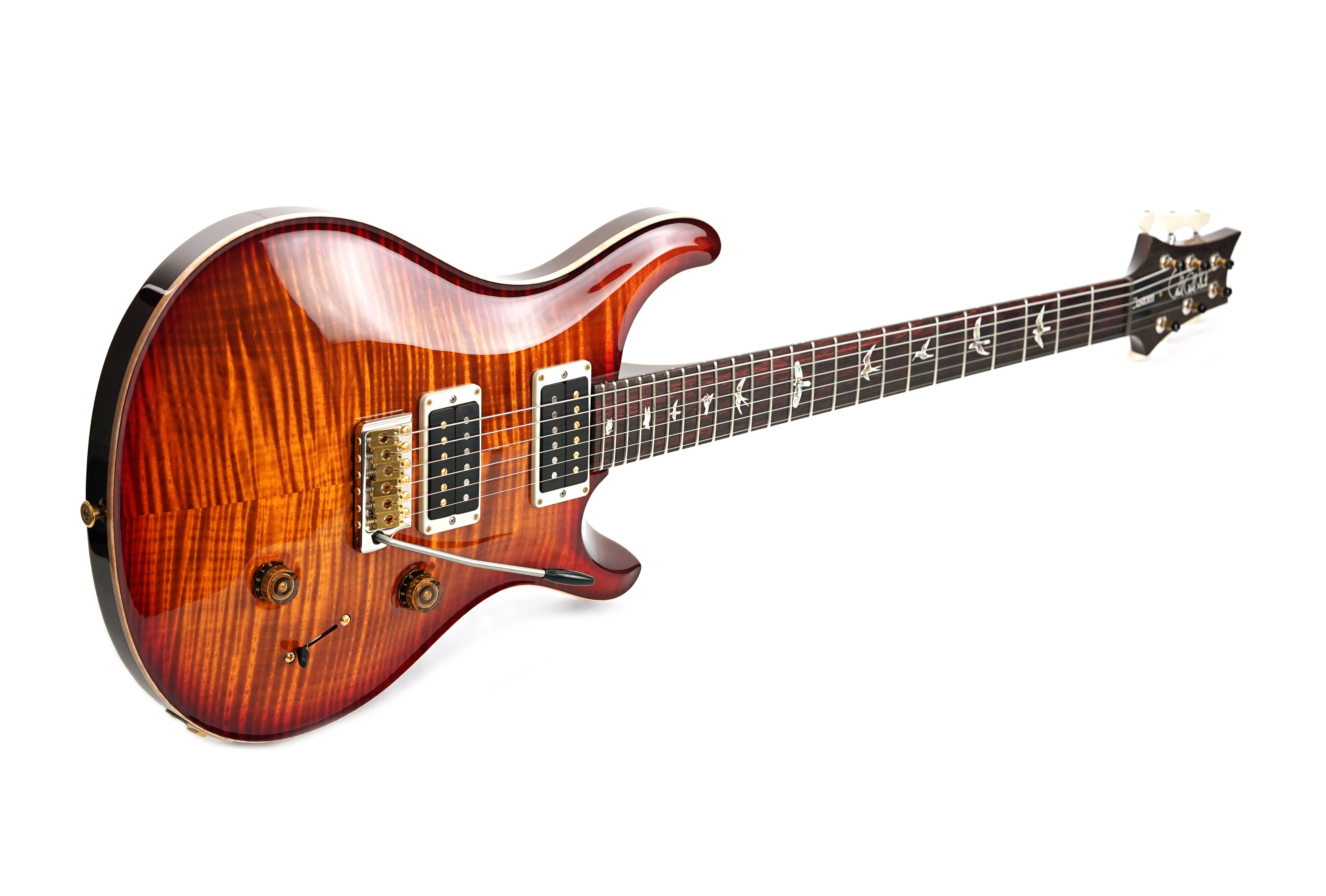 GUITARGUITAR PRS Custom 24 10 Top Dark Cherry Sunburst #0393515