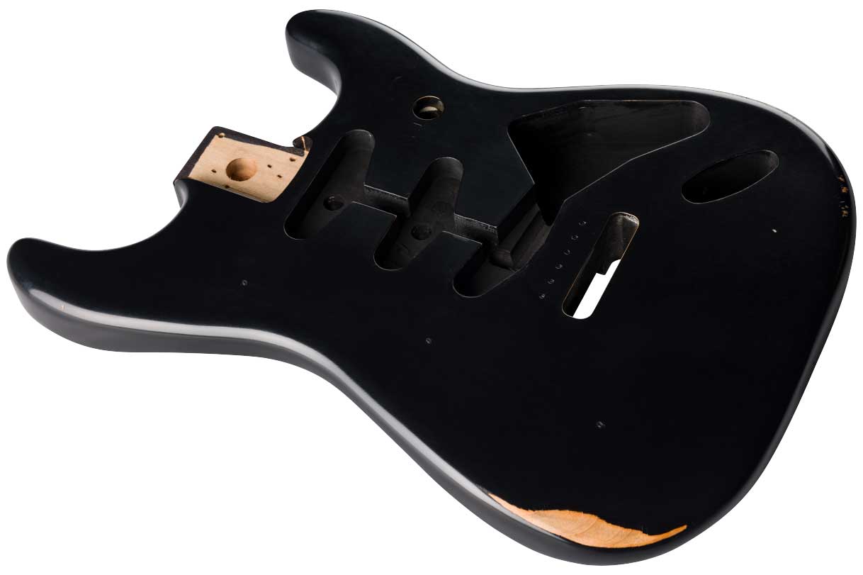 GUITARGUITAR Fender Roadworn 50's Stratocaster SSS Body Black
