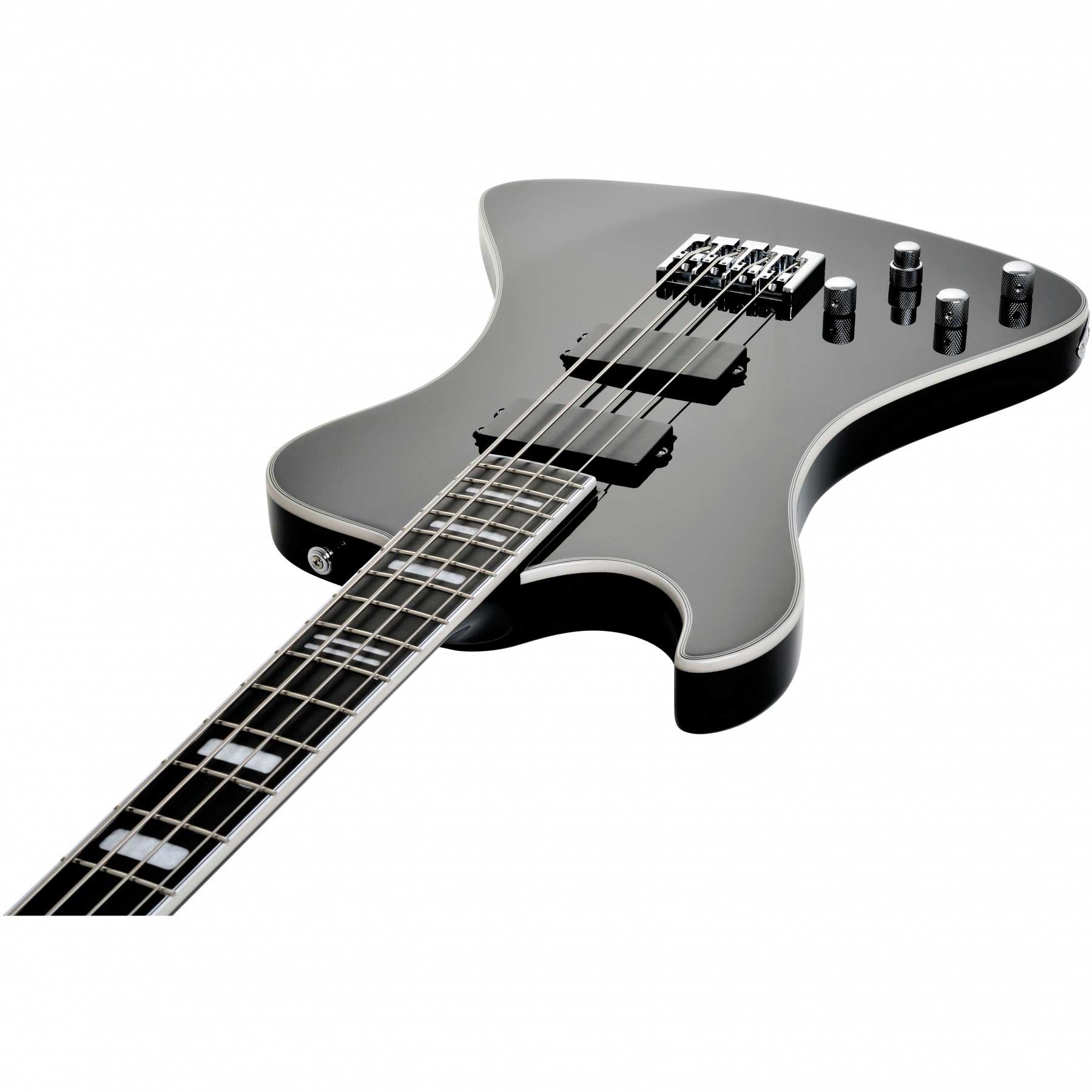 GUITARGUITAR Hagstrom Nekromant 4 String Black Left Handed