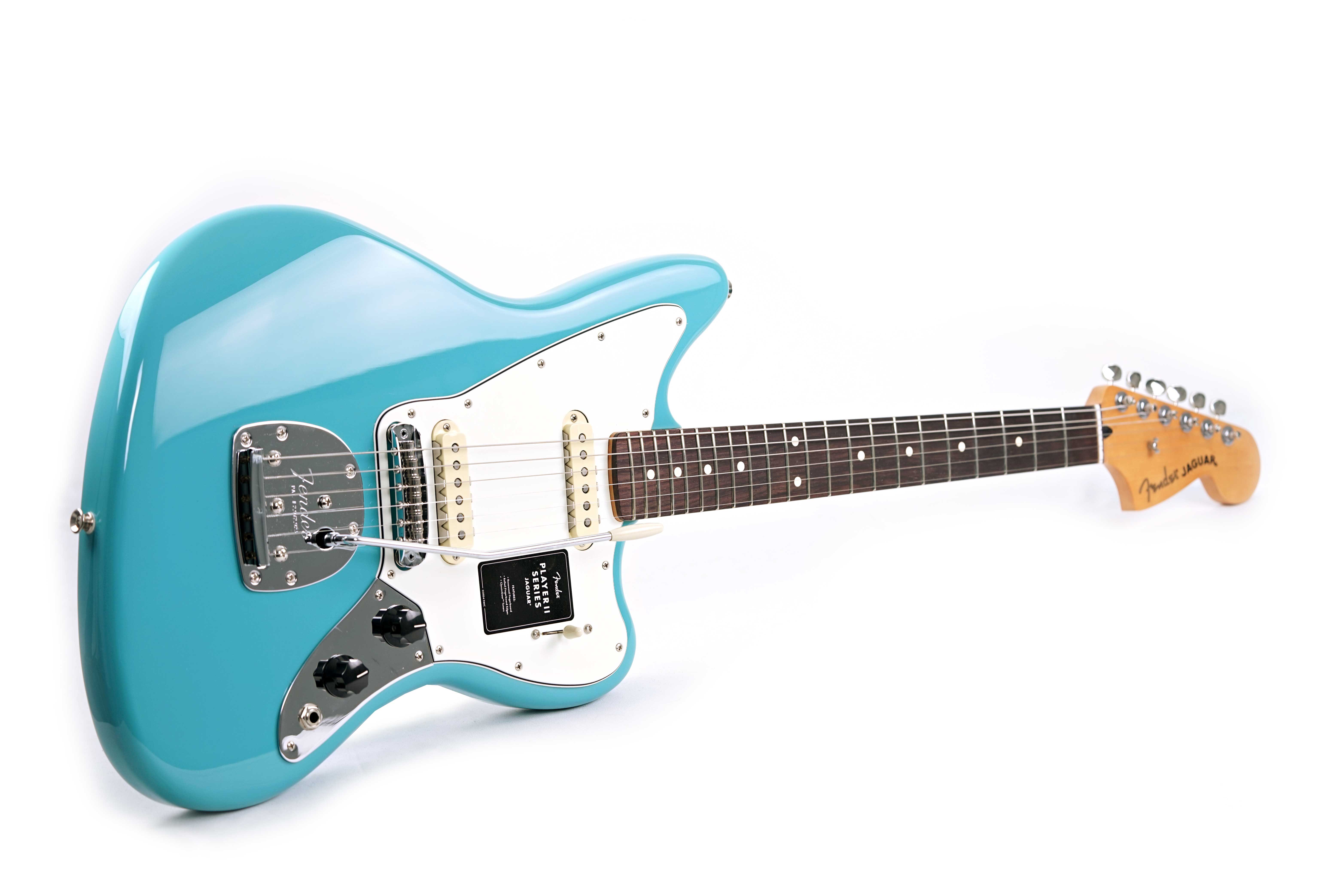 GUITARGUITAR Fender Player II Jaguar Rosewood Fingerboard Aquatone Blue