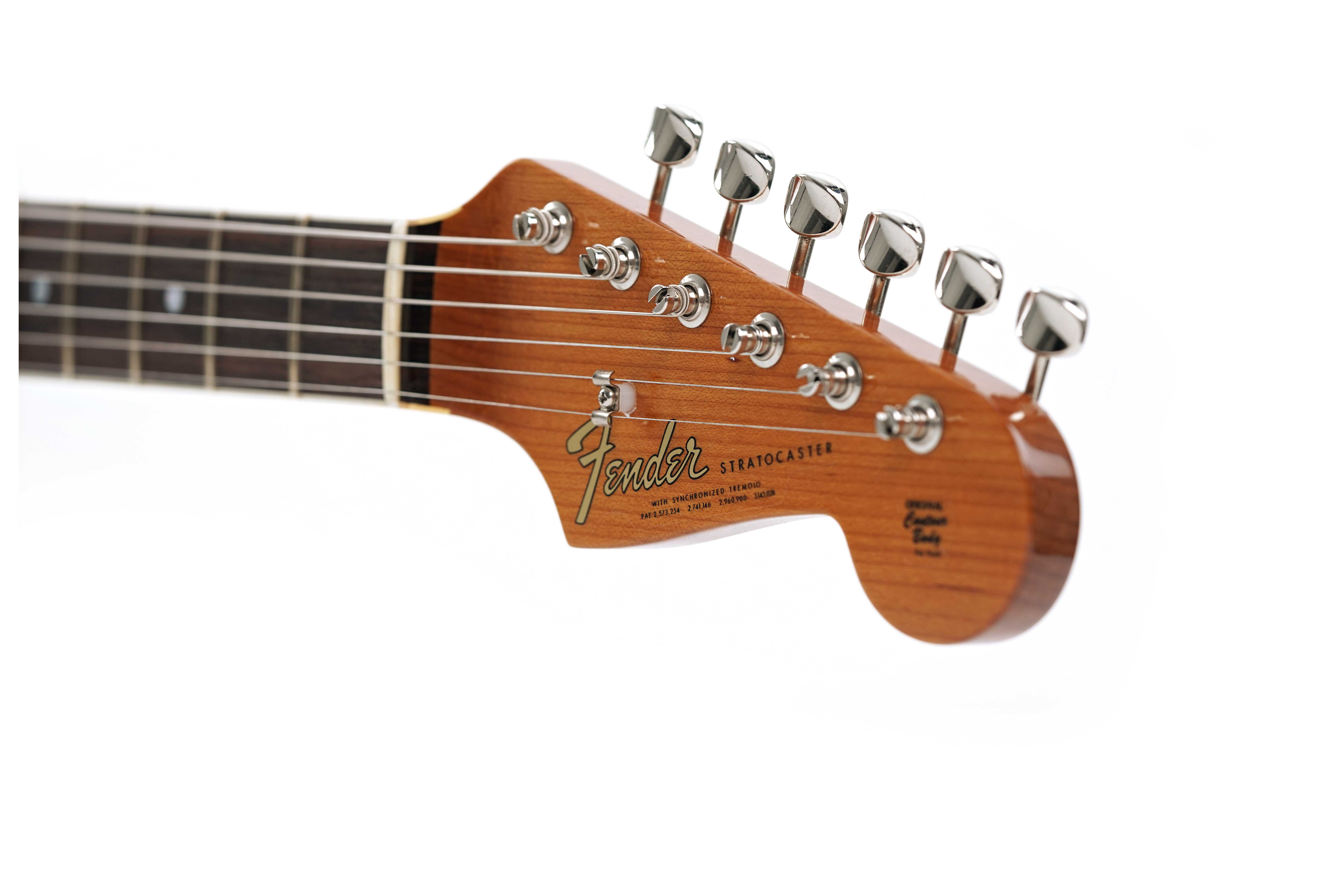 GUITARGUITAR Fender Custom Shop Limited Edition Roasted 1965 Stratocaster Lush Closet Classic Aged Sage Green Metallic #CZ579161