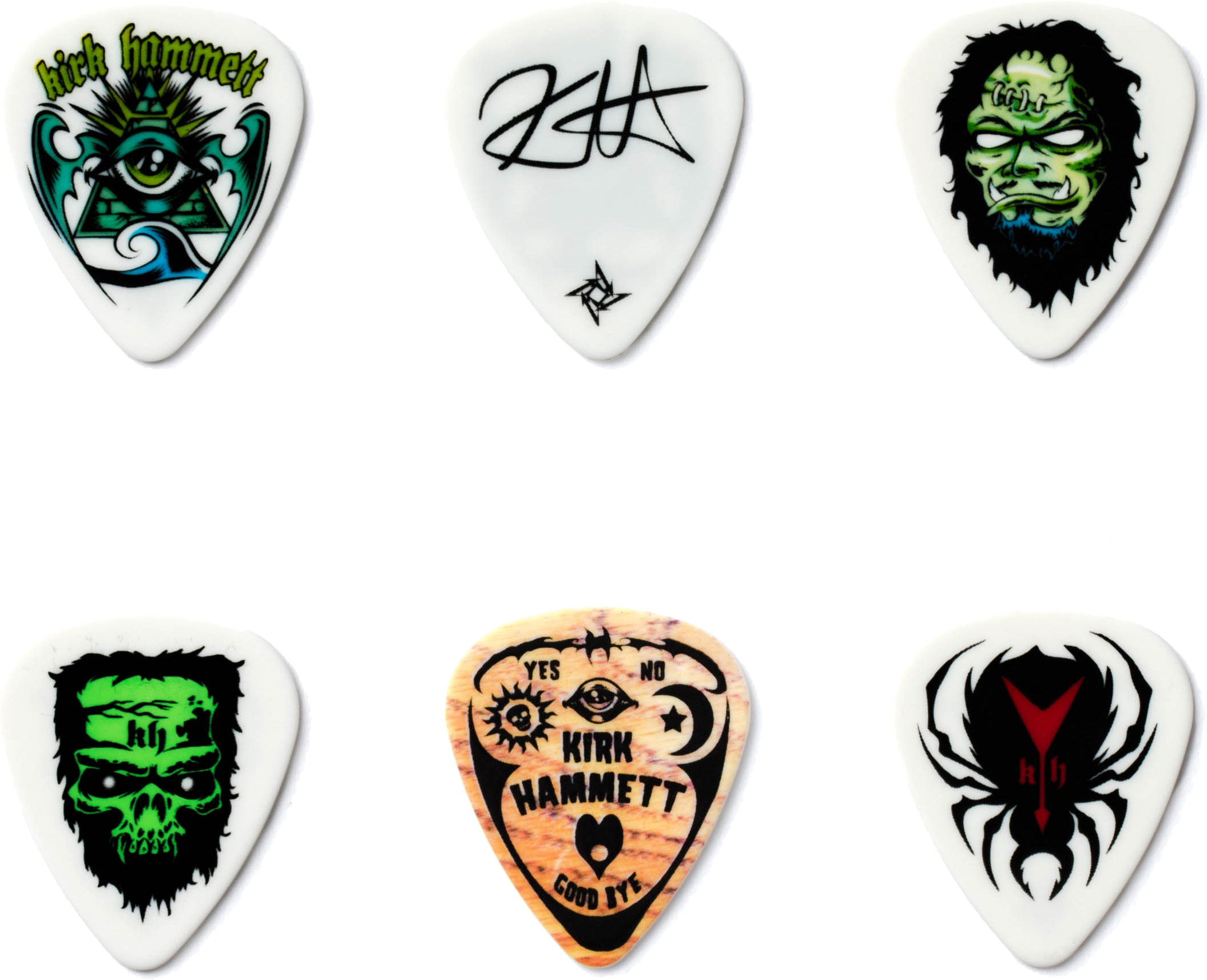 GUITARGUITAR Dunlop KH01T088 The Monster Is Loose Kirk Hammett Pick Tin