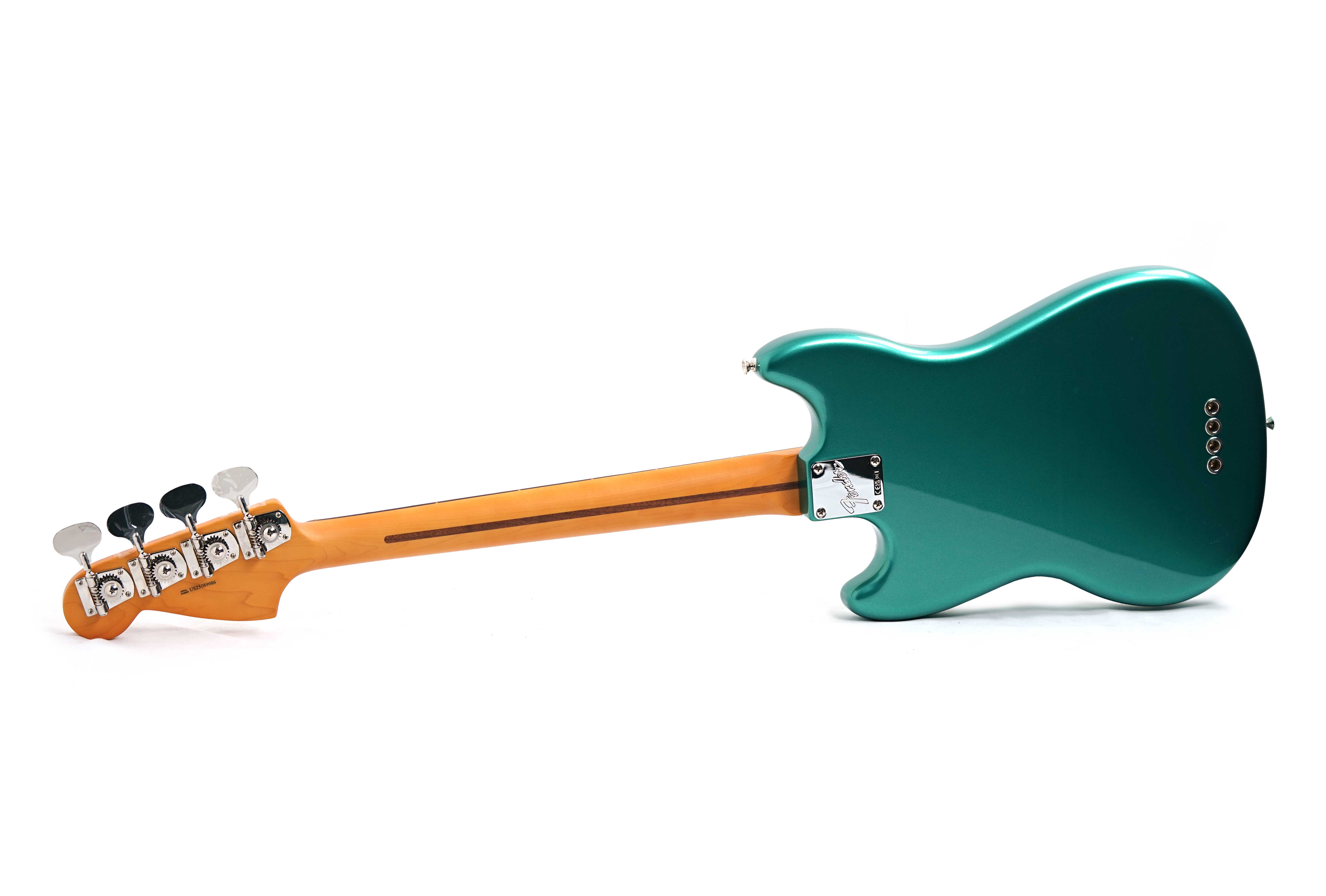 GUITARGUITAR Fender American Professional Classic Mustang Short Scale Bass Faded Sherwood Green Metallic Rosewood Fingerboard #US25089986