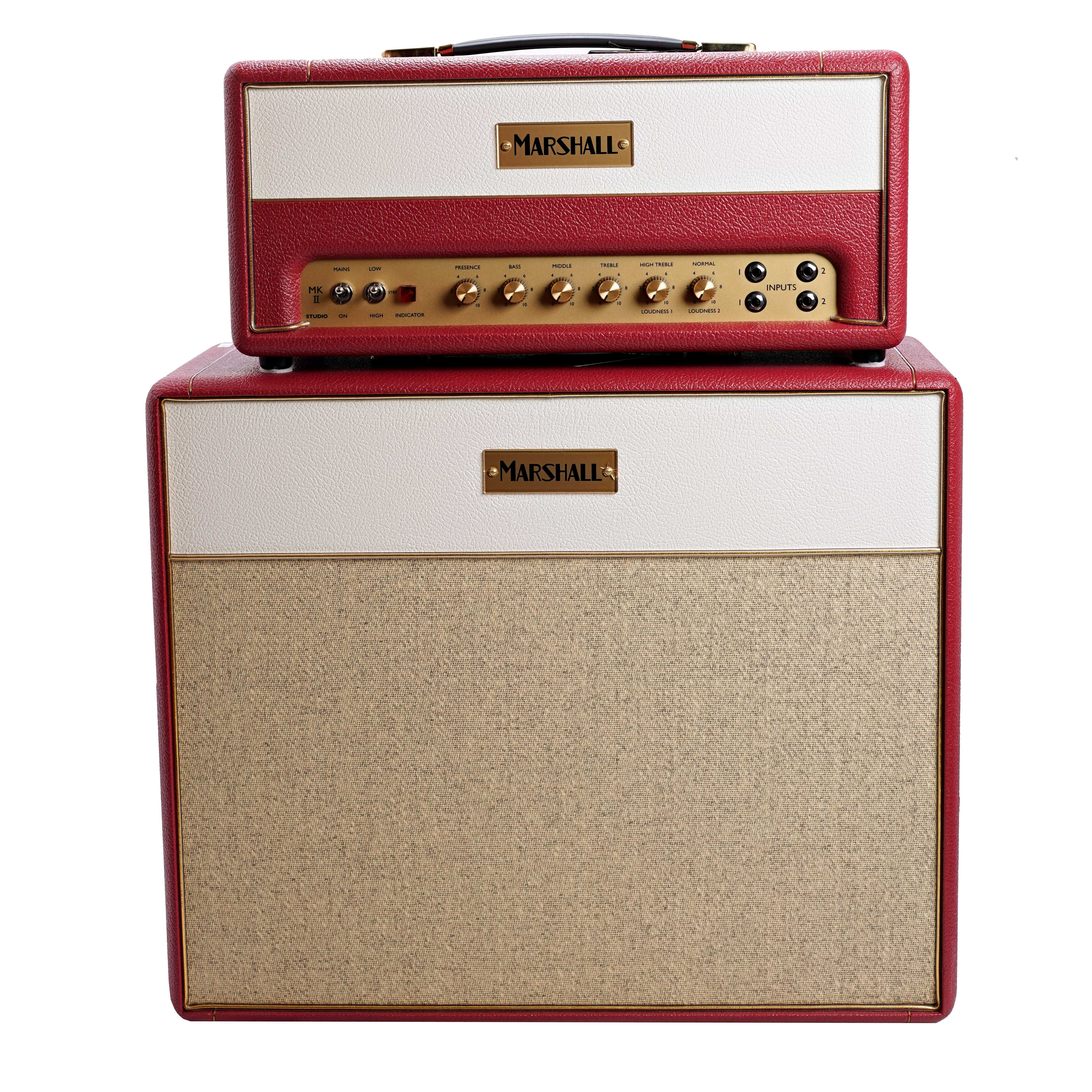 GUITARGUITAR Marshall Design Store SV20H Studio Vintage Head with 1974CX Cab Red (Ex-Demo) #M-2025-16-0004-1