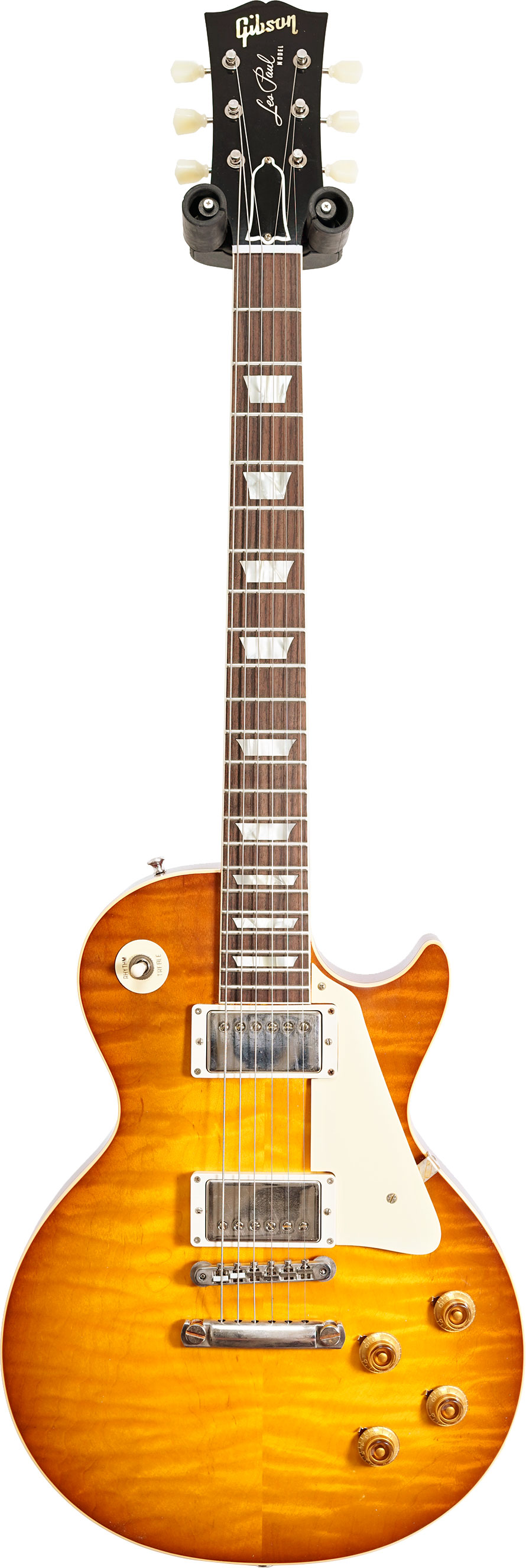 GUITARGUITAR Gibson Custom Shop 59 Les Paul Standard Made 2 Measure Hand Selected Top Dark Butterscotch Burst VOS (Ex-Demo) #93461