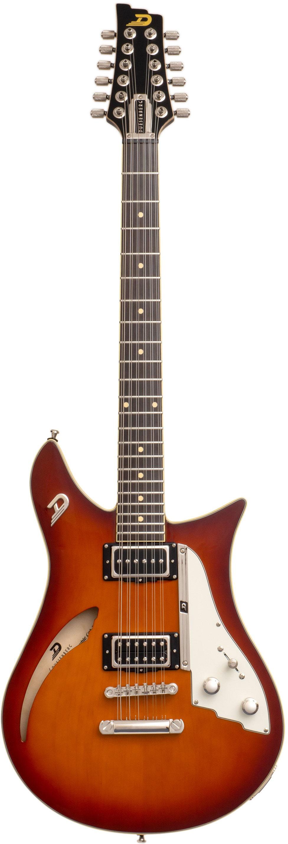 GUITARGUITAR Duesenberg Double Cat Vintage Burst 12 String