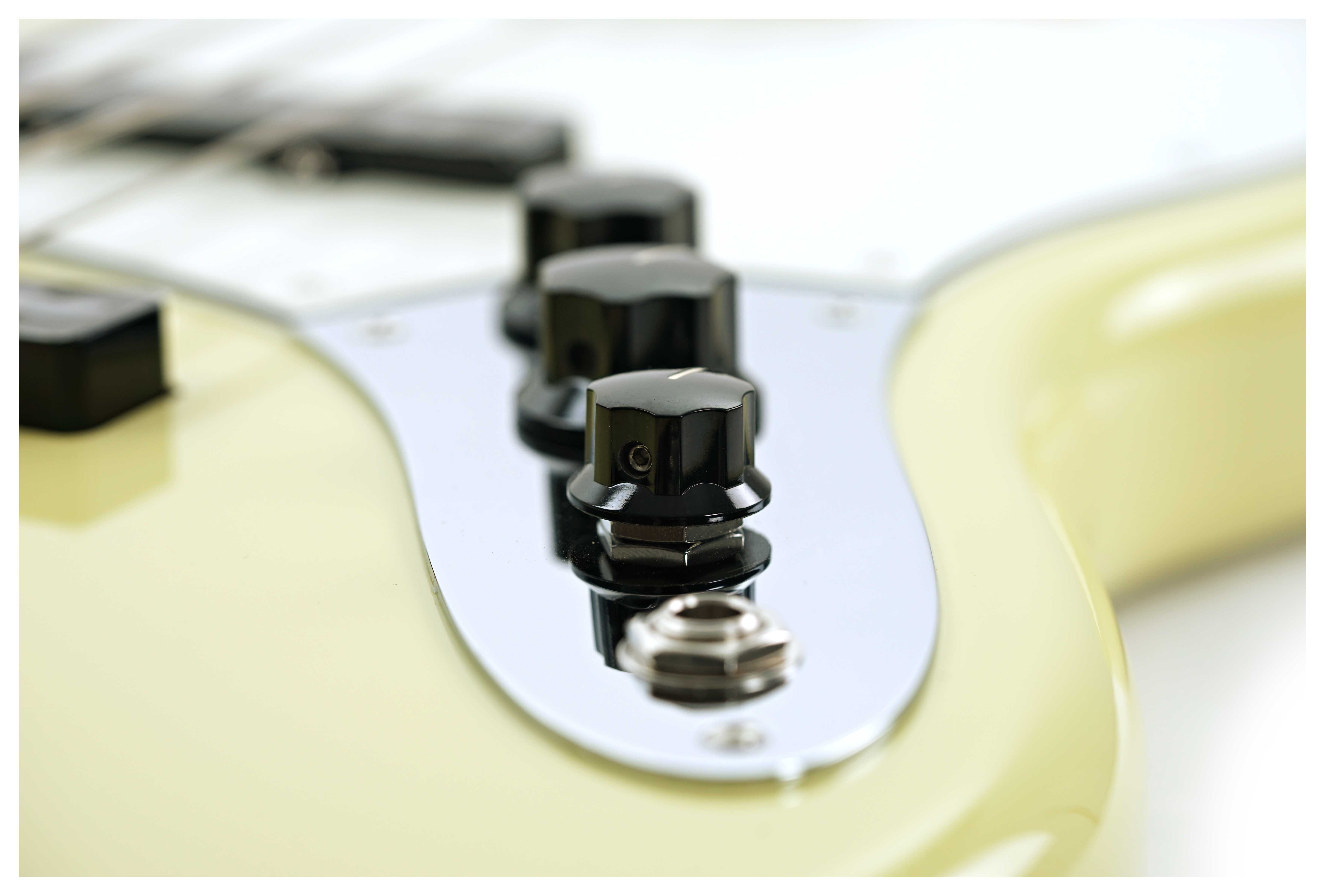 GUITARGUITAR Fender Player II Jazz Bass Hialeah Yellow Rosewood Fingerboard