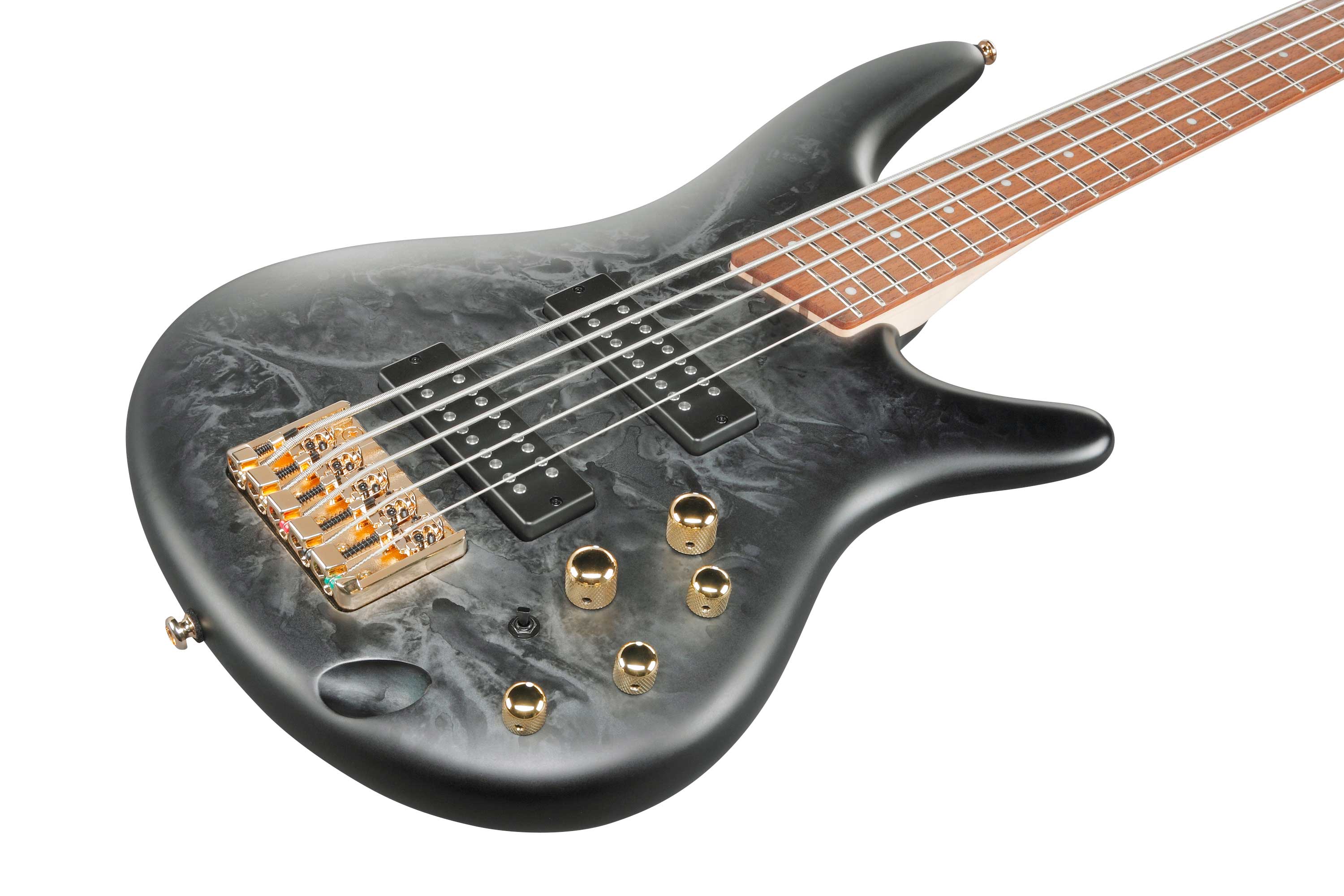 GUITARGUITAR Ibanez SR305EDX 5 String Black Ice Frozen Matte