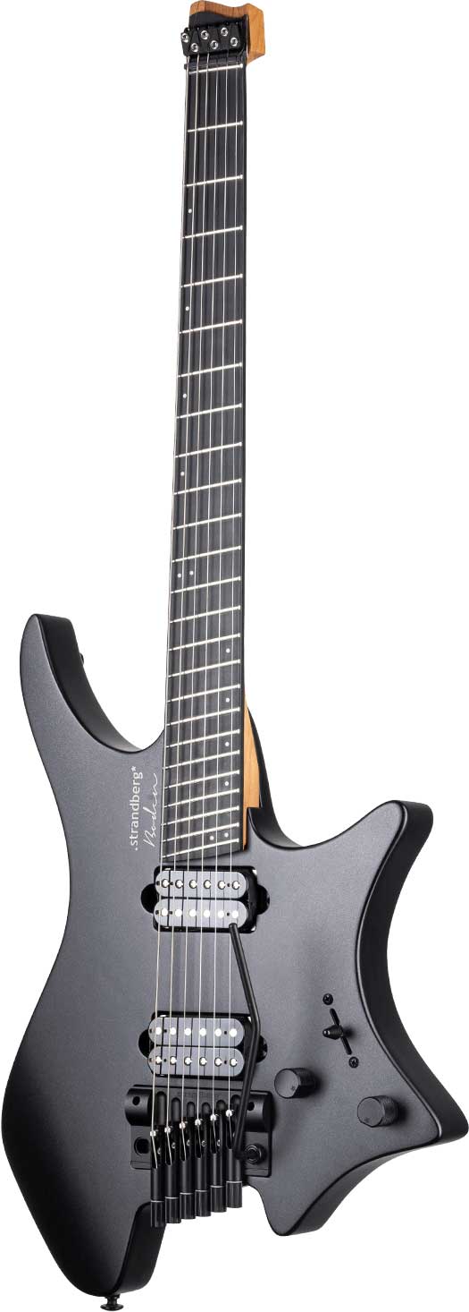 GUITARGUITAR Strandberg Boden Metal NX 6 Tremolo Black Granite