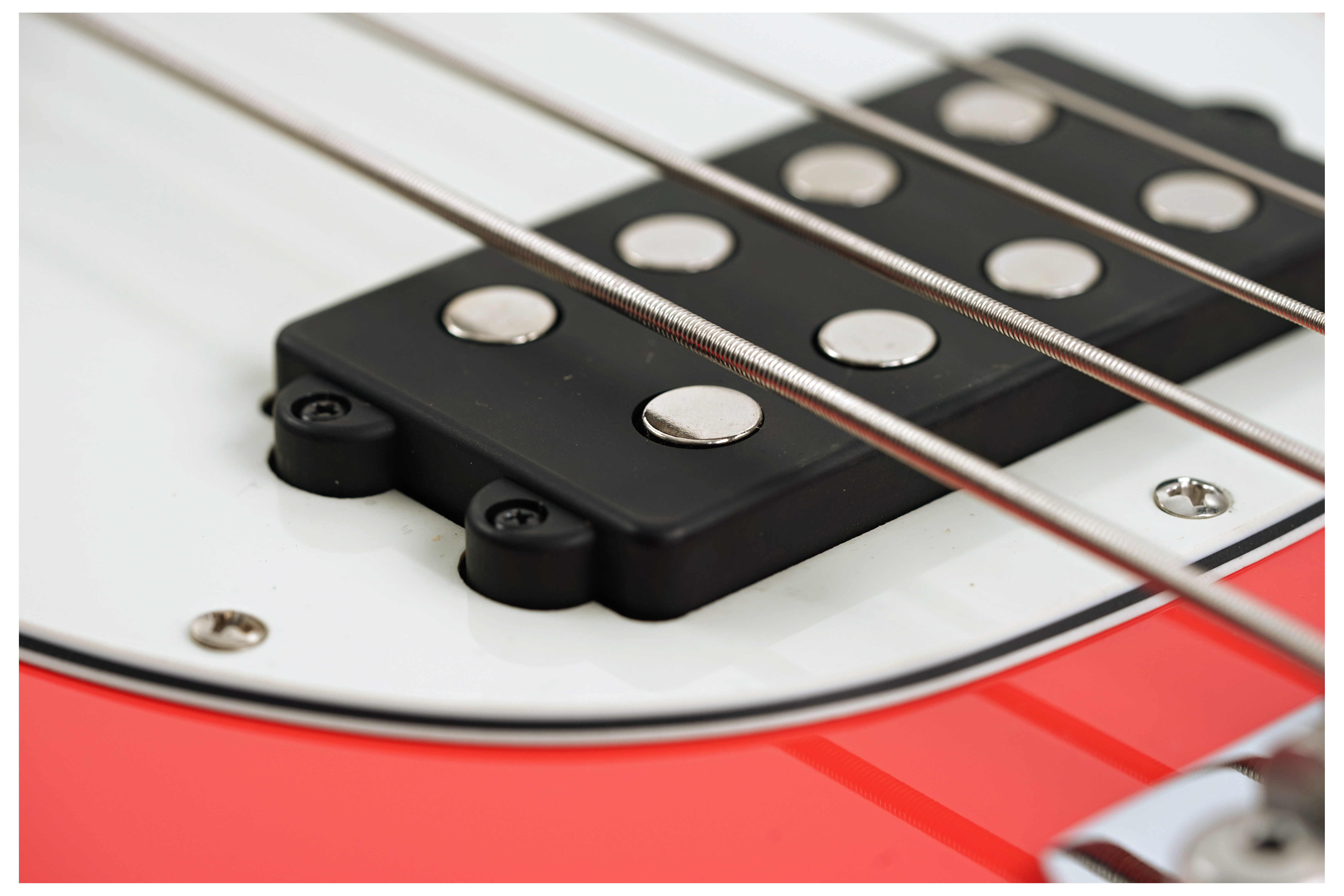 GUITARGUITAR Music Man Sterling StingRay Short Scale Bass RAYSS4 Fiesta Red