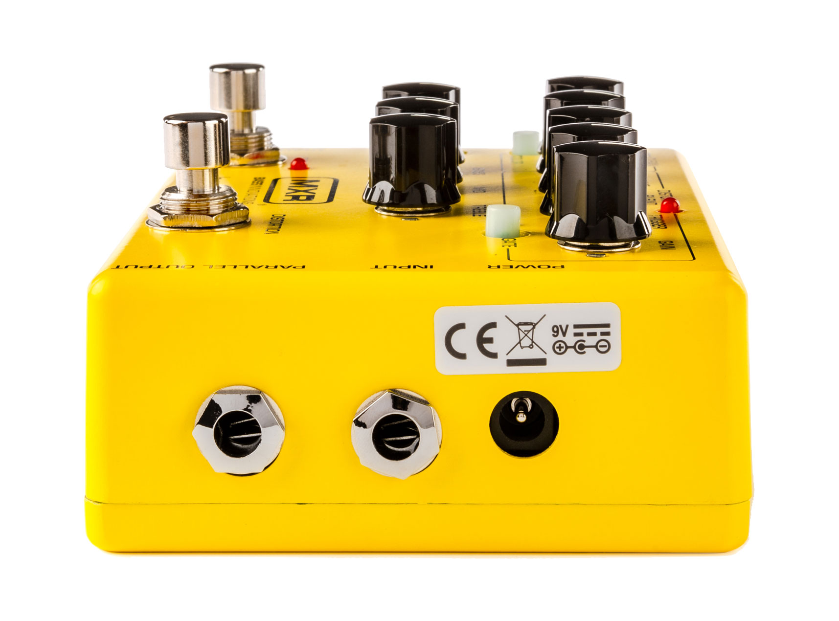 GUITARGUITAR MXR M80 Bass DI+ Distortion Special Edition Yellow