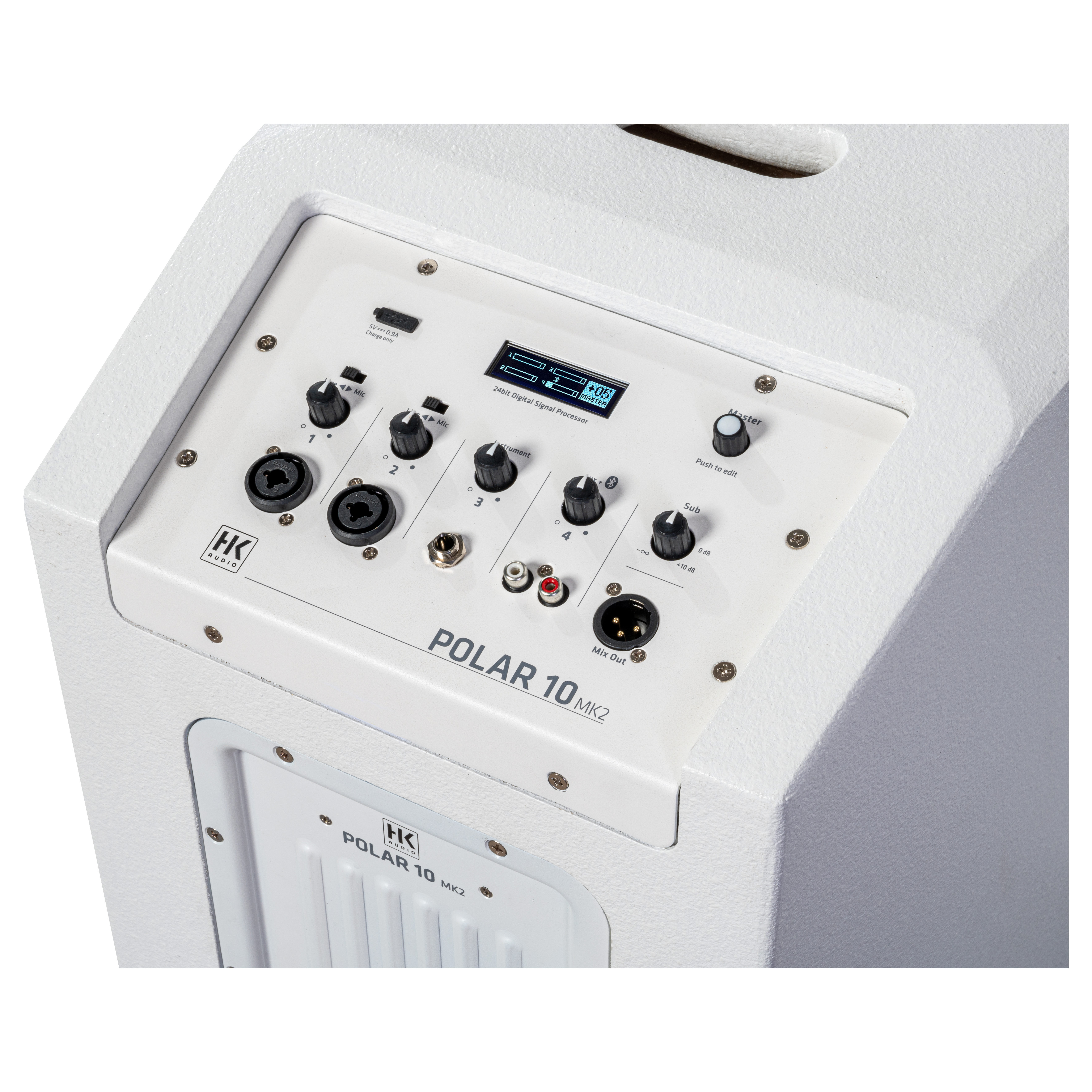 GUITARGUITAR HK Audio Polar 10 MK2 Complete Speaker System in White