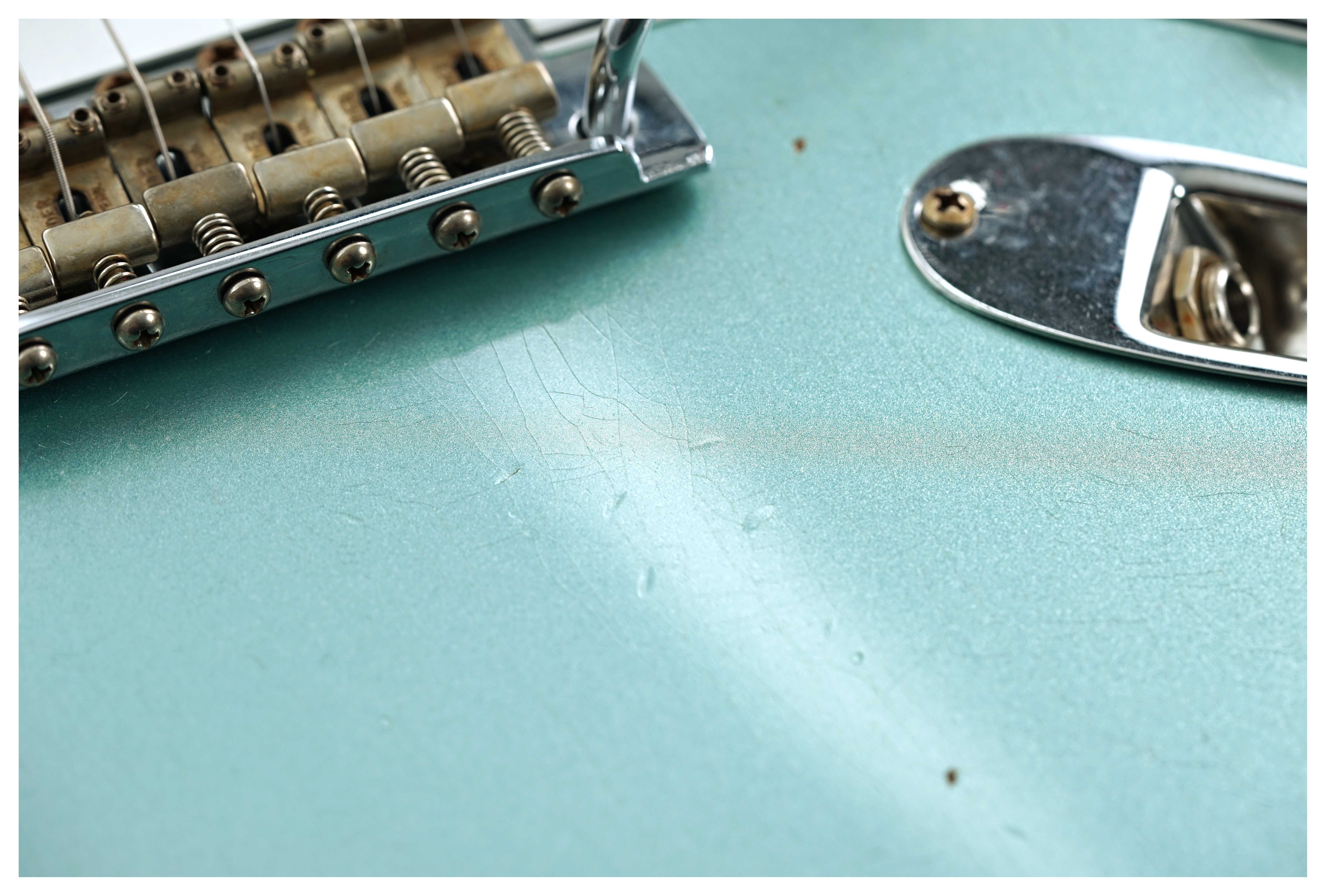 GUITARGUITAR Fender Custom Shop Limited Edition 1965 Stratocaster Journeyman Relic Aged Firemist Silver #CZ583933