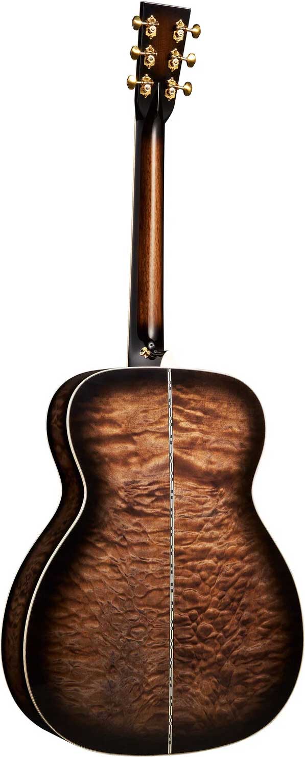 GUITARGUITAR Martin Custom Shop 0000-14 Fret Paisley Ember Burst