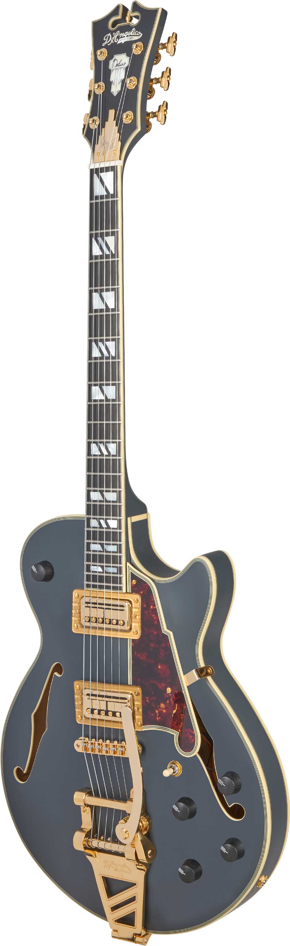 GUITARGUITAR D'Angelico Deluxe Bob Weir 3 Matte Stone