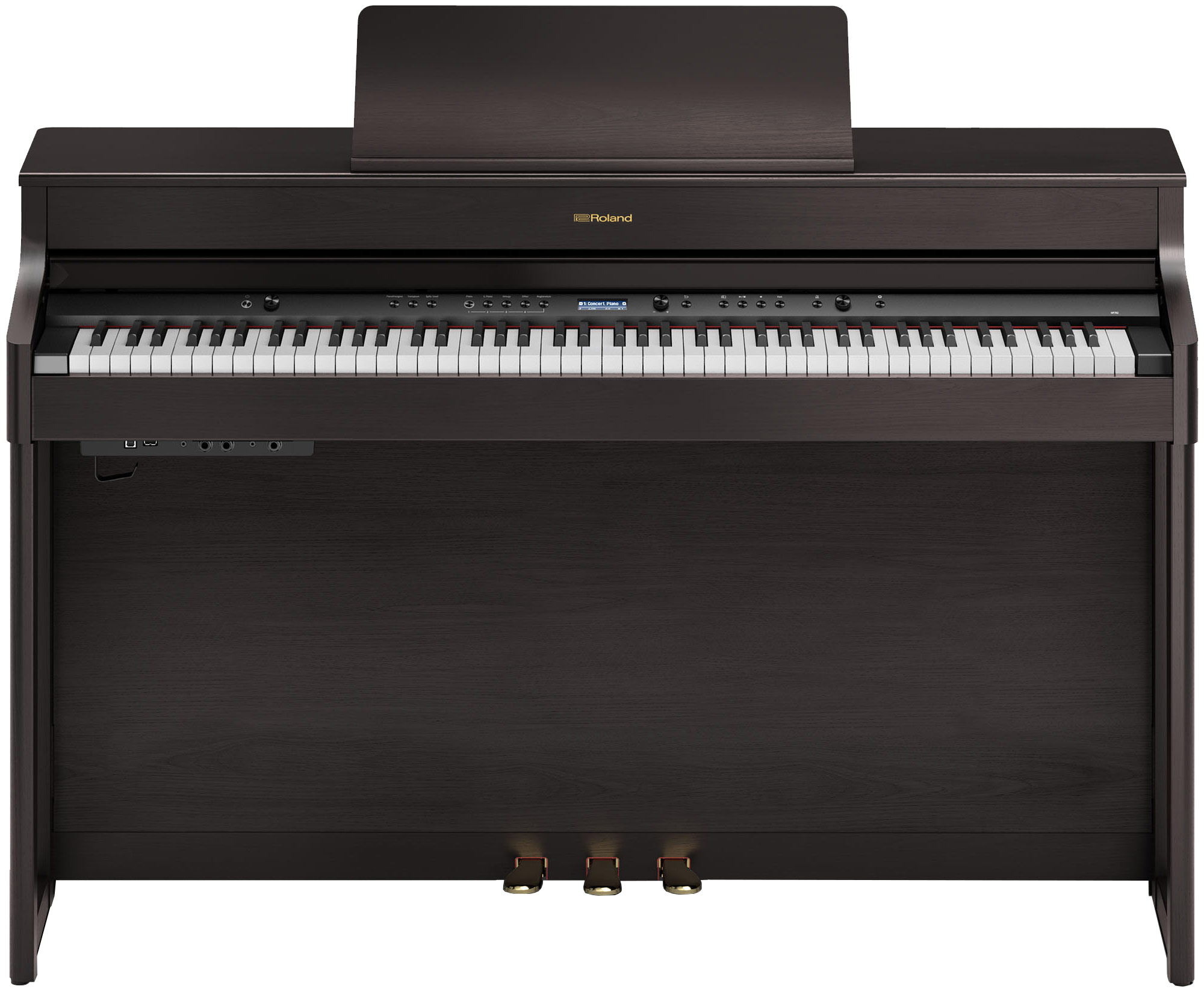 GUITARGUITAR Roland HP702 Digital Piano Dark Rosewood
