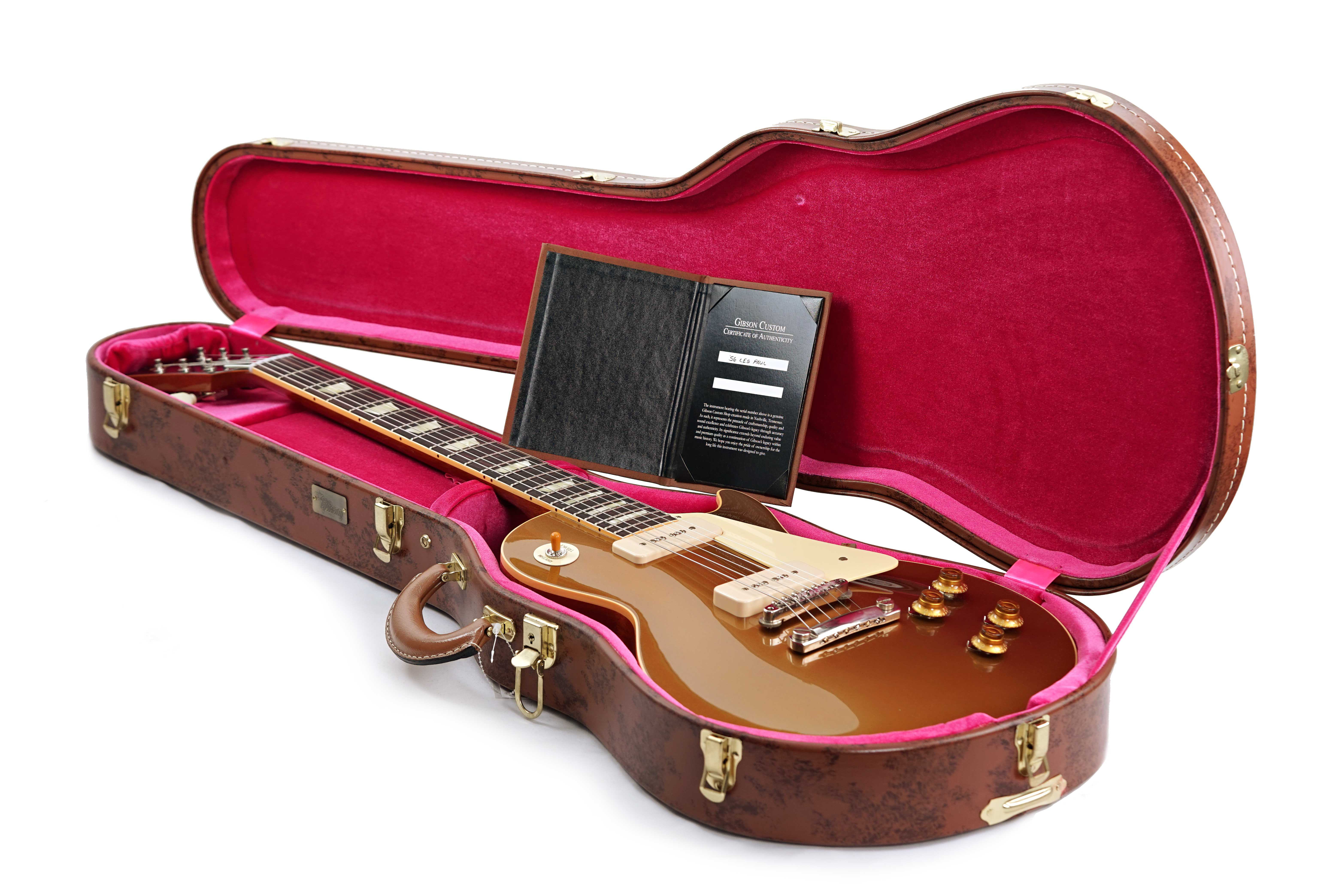 GUITARGUITAR Gibson Custom Shop 1956 Les Paul Goldtop Reissue VOS #65036