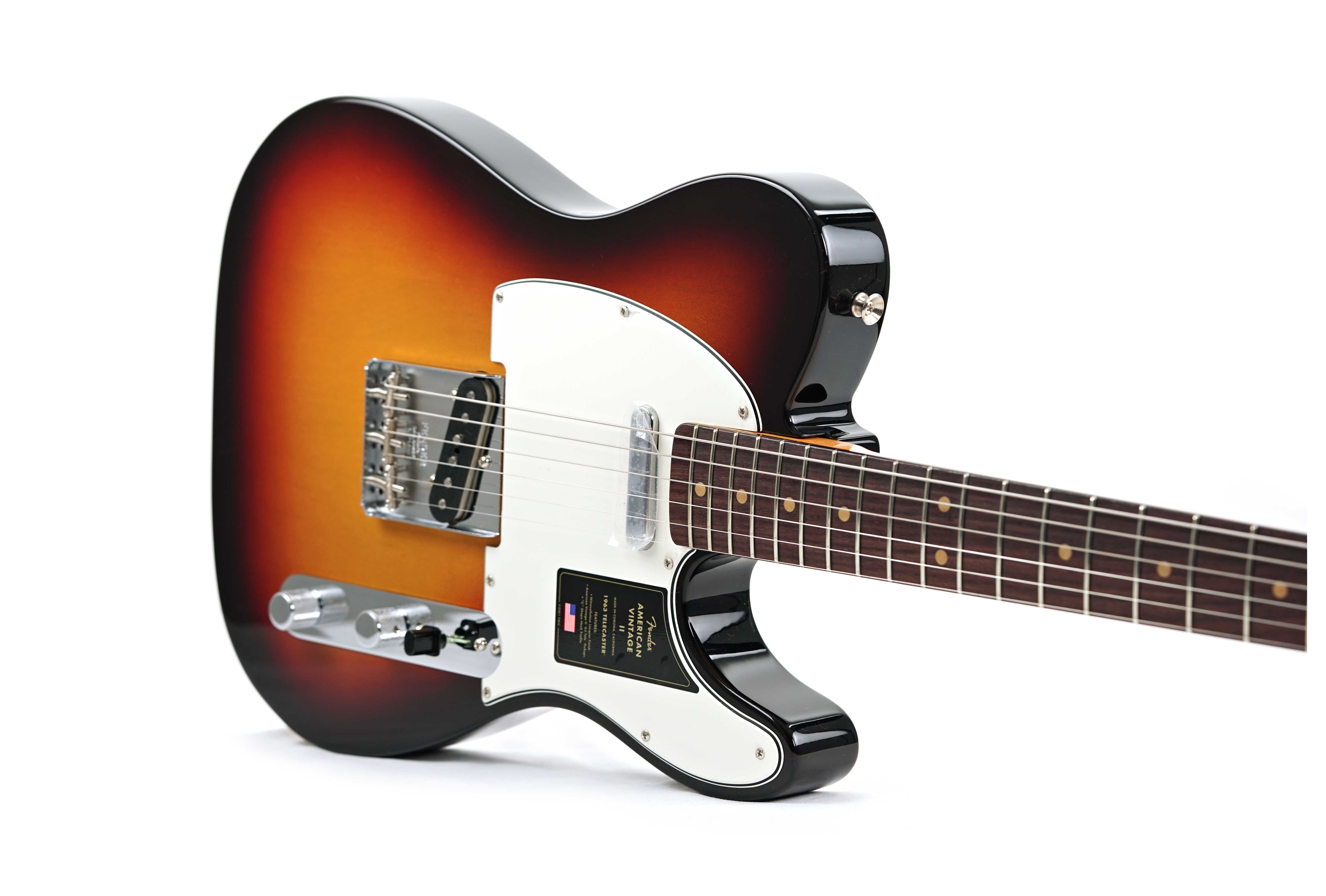 GUITARGUITAR Fender American Vintage II 63 Telecaster 3 Rosewood Fingerboard 3 Colour Sunburst (Ex-Demo) #V2441808